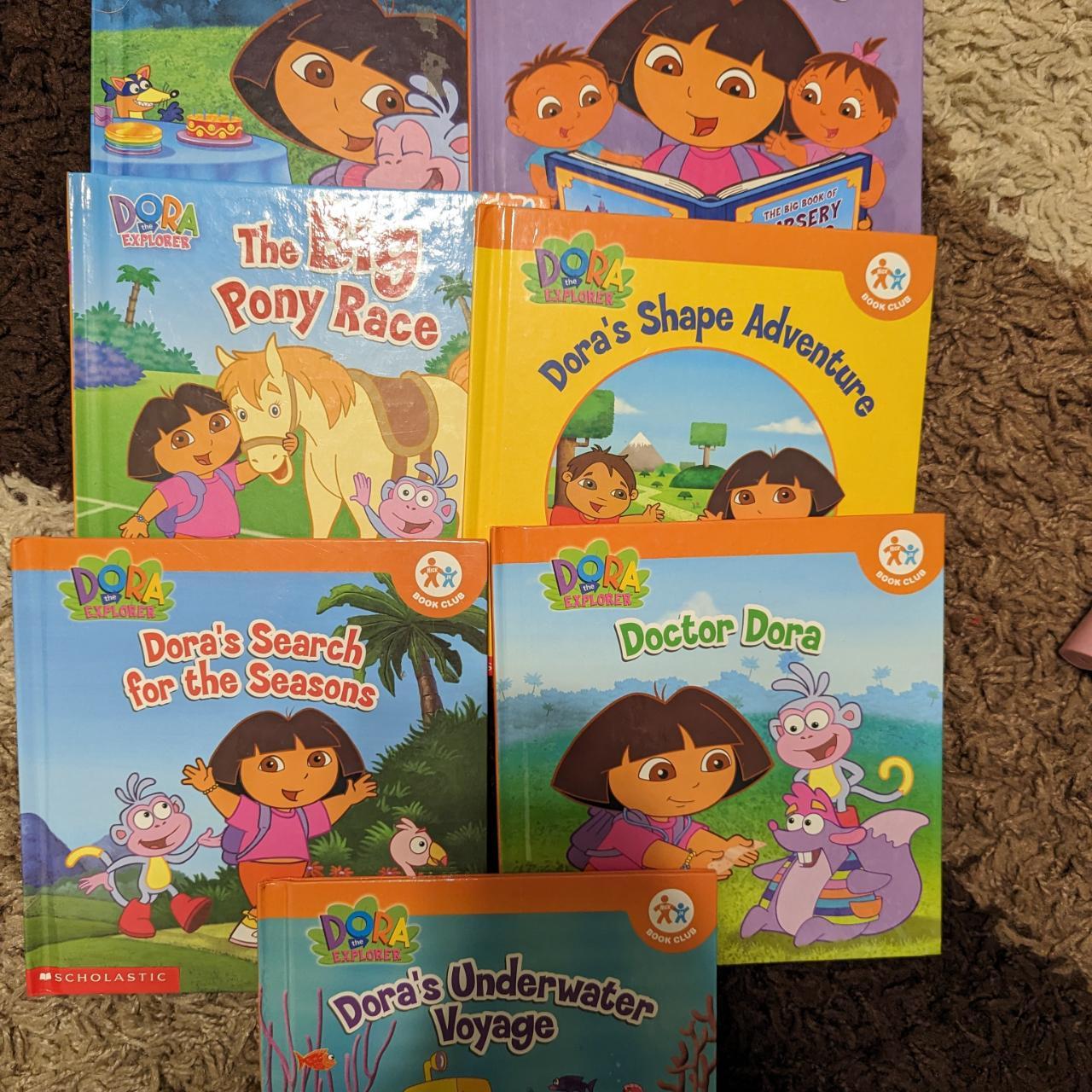 Set of 7 Dora The Explorer Books includes A... - Depop