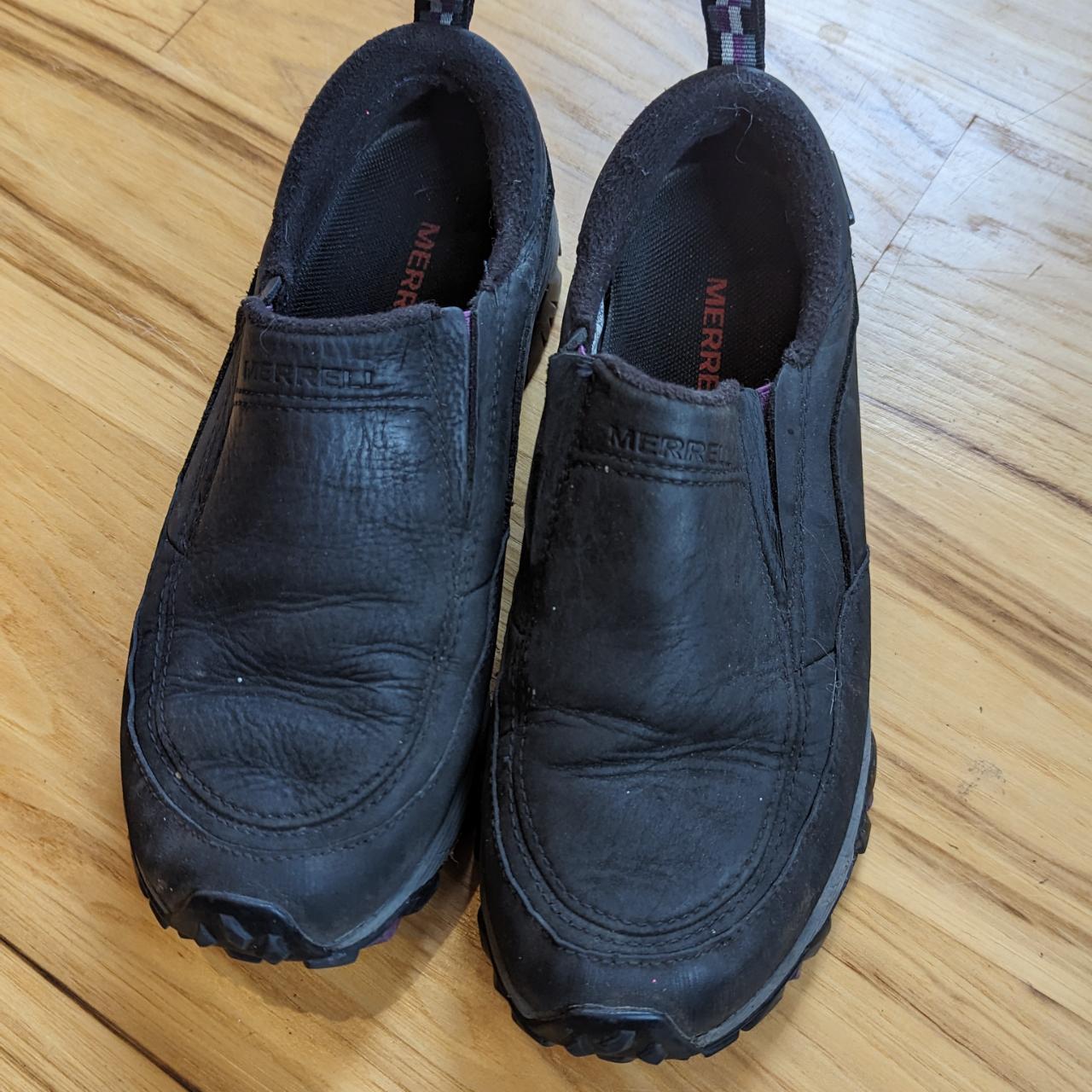 merrell slip on boots
