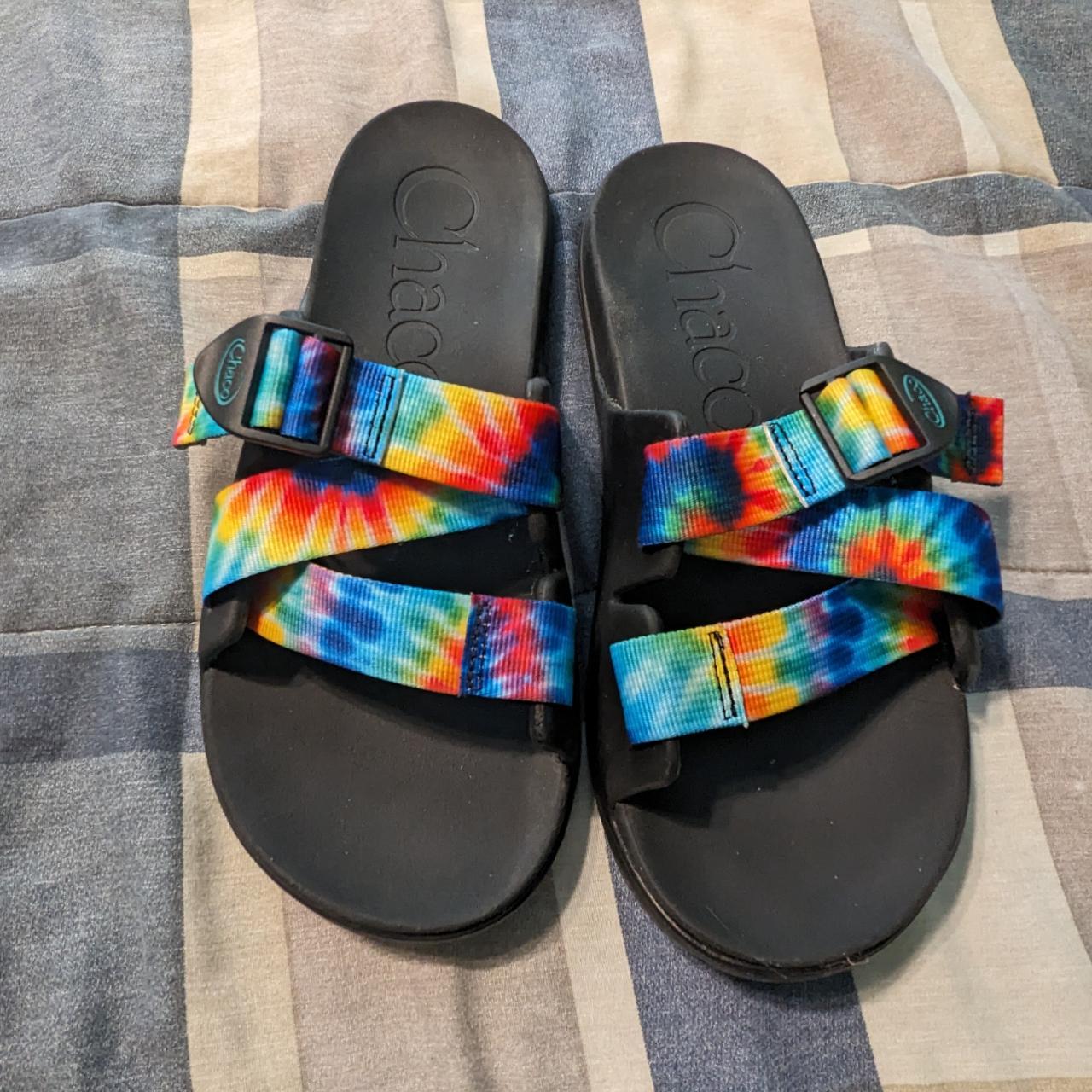 chaco slip on sandals
