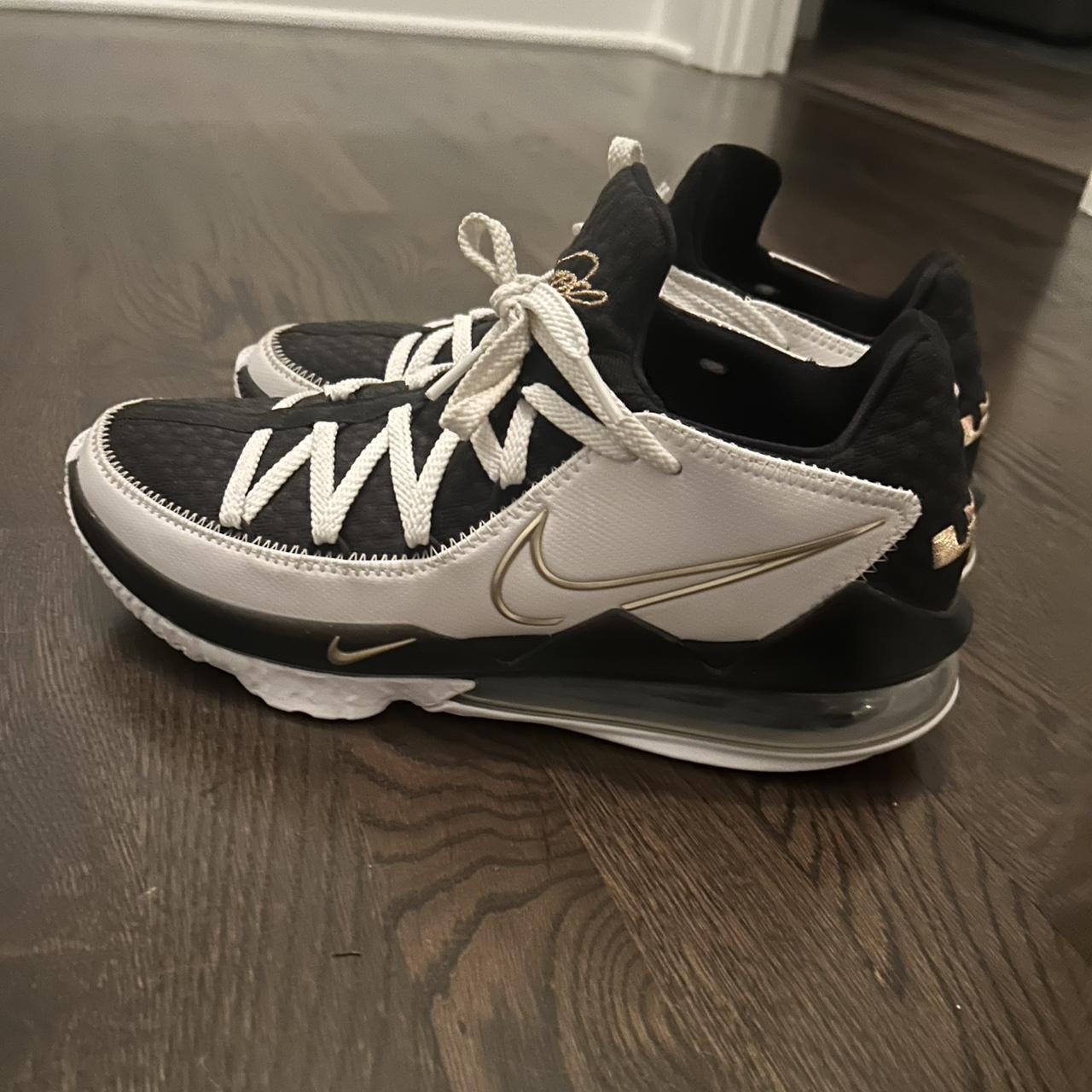 nike lebron 17 low metallic gold