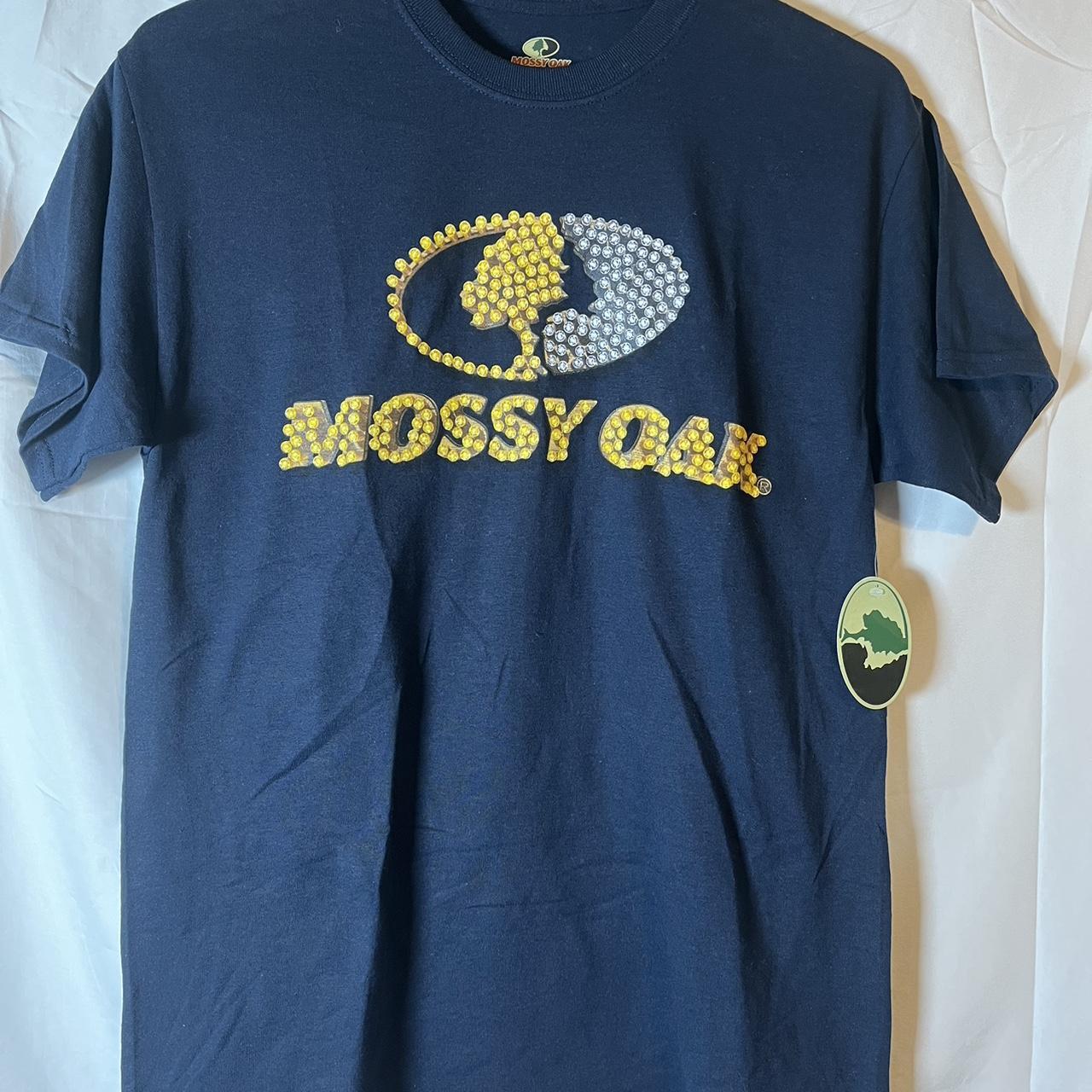 mossy oak t nice blue with chrome #mossyoak - Depop