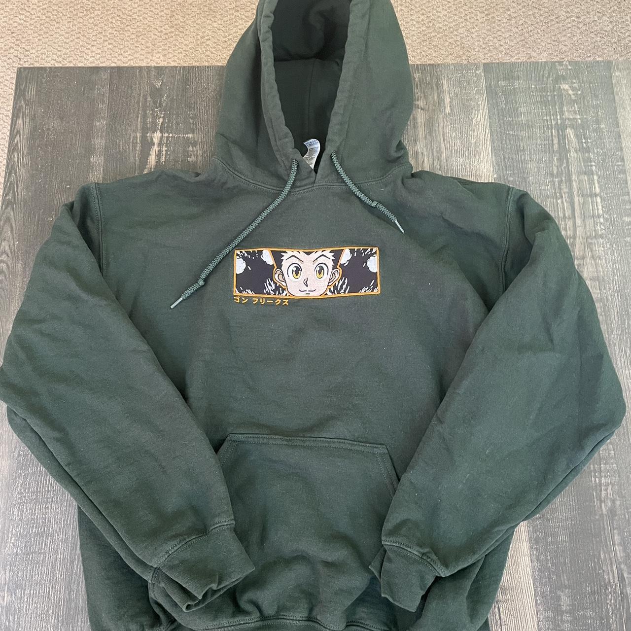 Men's Hoodie - Green - M – Lowkey Lewd Hunter x H… - image 1