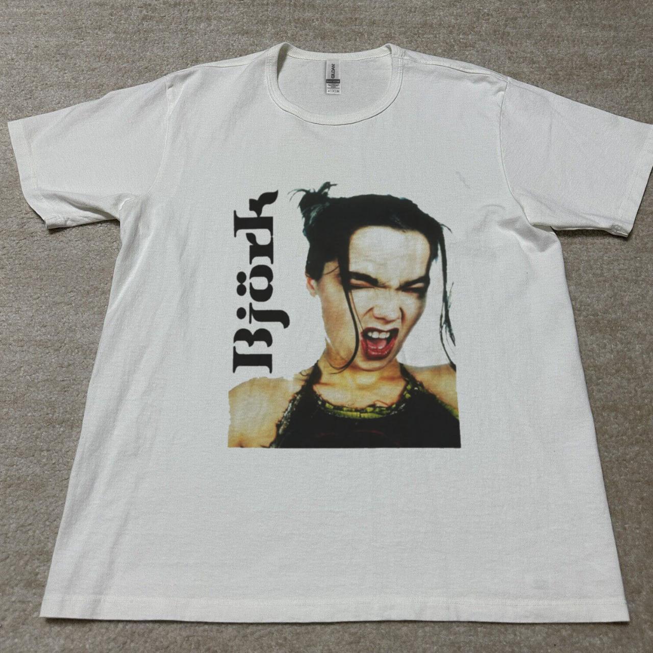 Bjork ライブTシャツ Lサイズ ビョークTシャツ L バンT アーティストTシャツLサイズ Bjork T