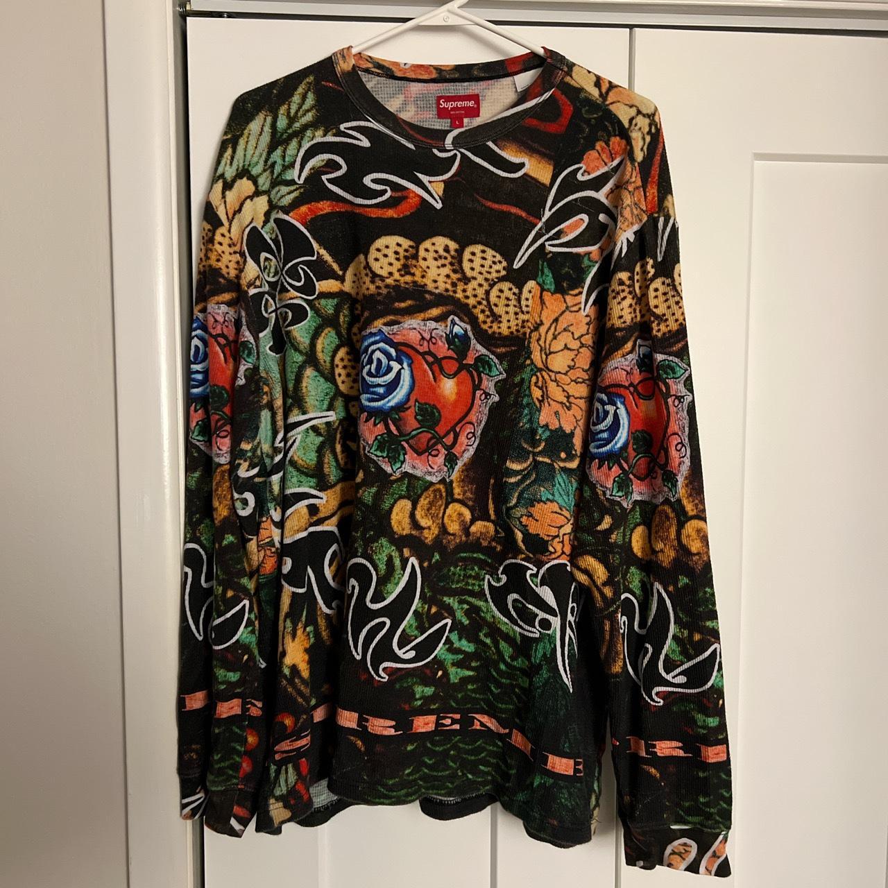Supreme patches jacket from spring 2018 drop. Worn - Depop