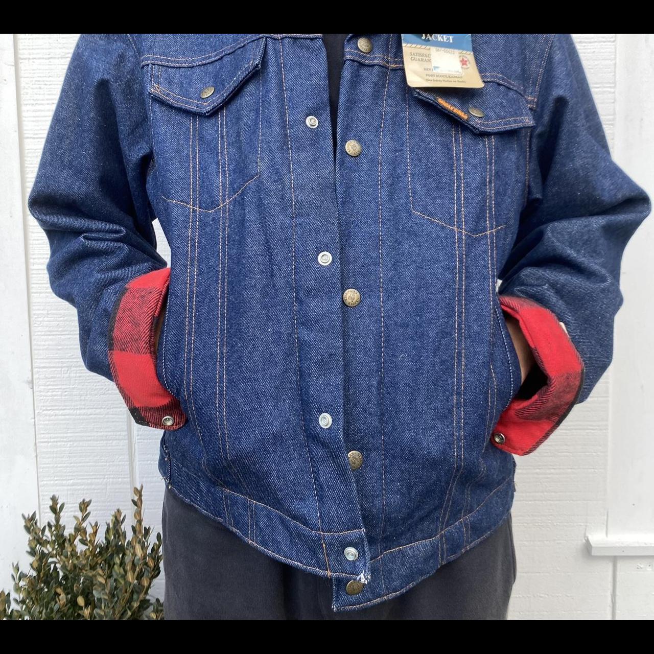 Saddle king western denim on sale jacket