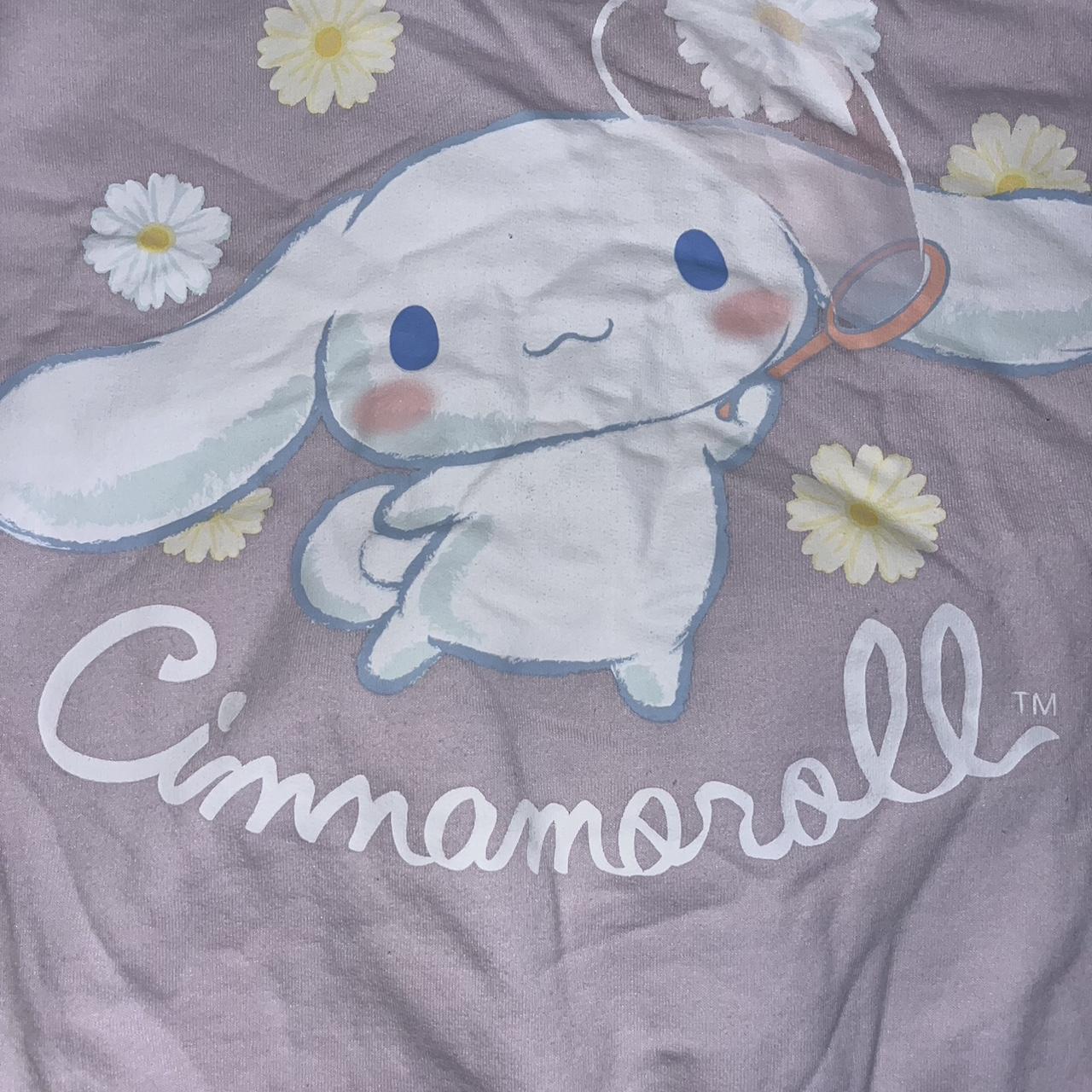 Cinnamoroll graphic jacket medium cropped with cute... - Depop