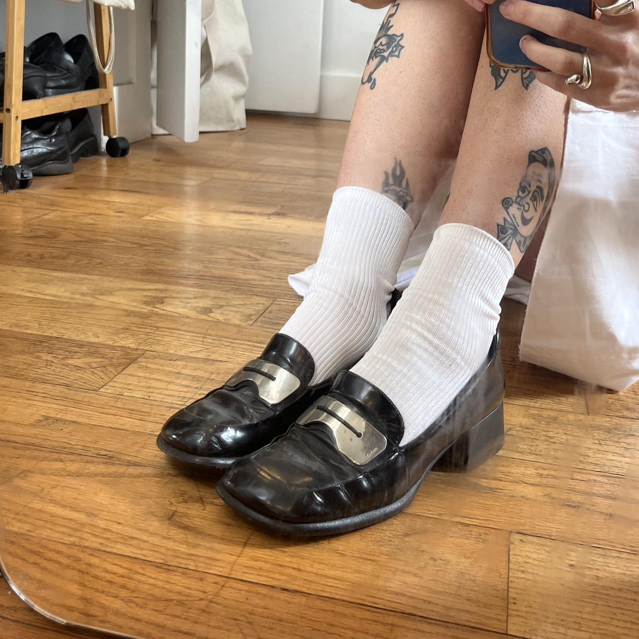 loafers prada women's