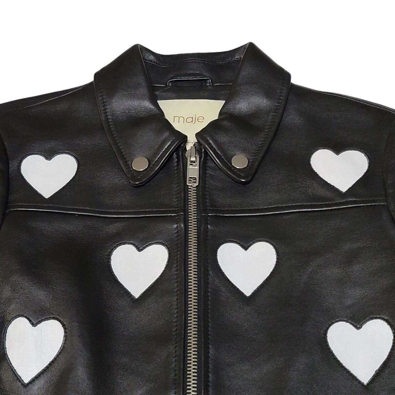 Maje heart jacket best sale