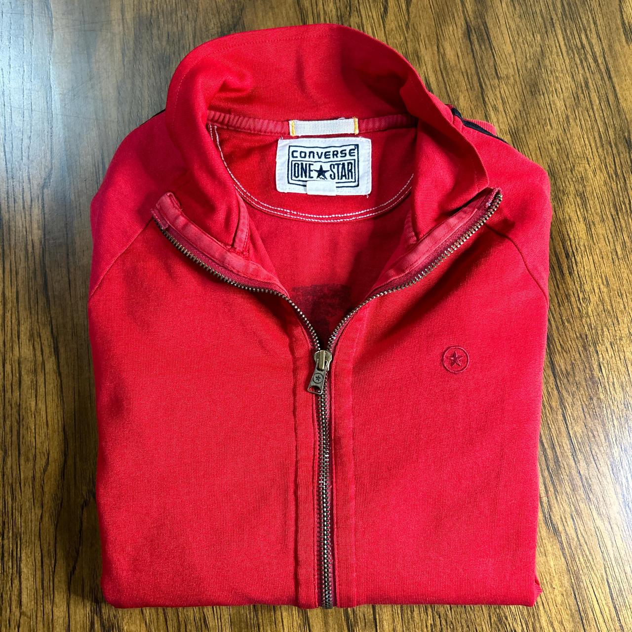 Blazer Red Converse Guys CONVERSE ONE STAR Bomber Jacket Red Star