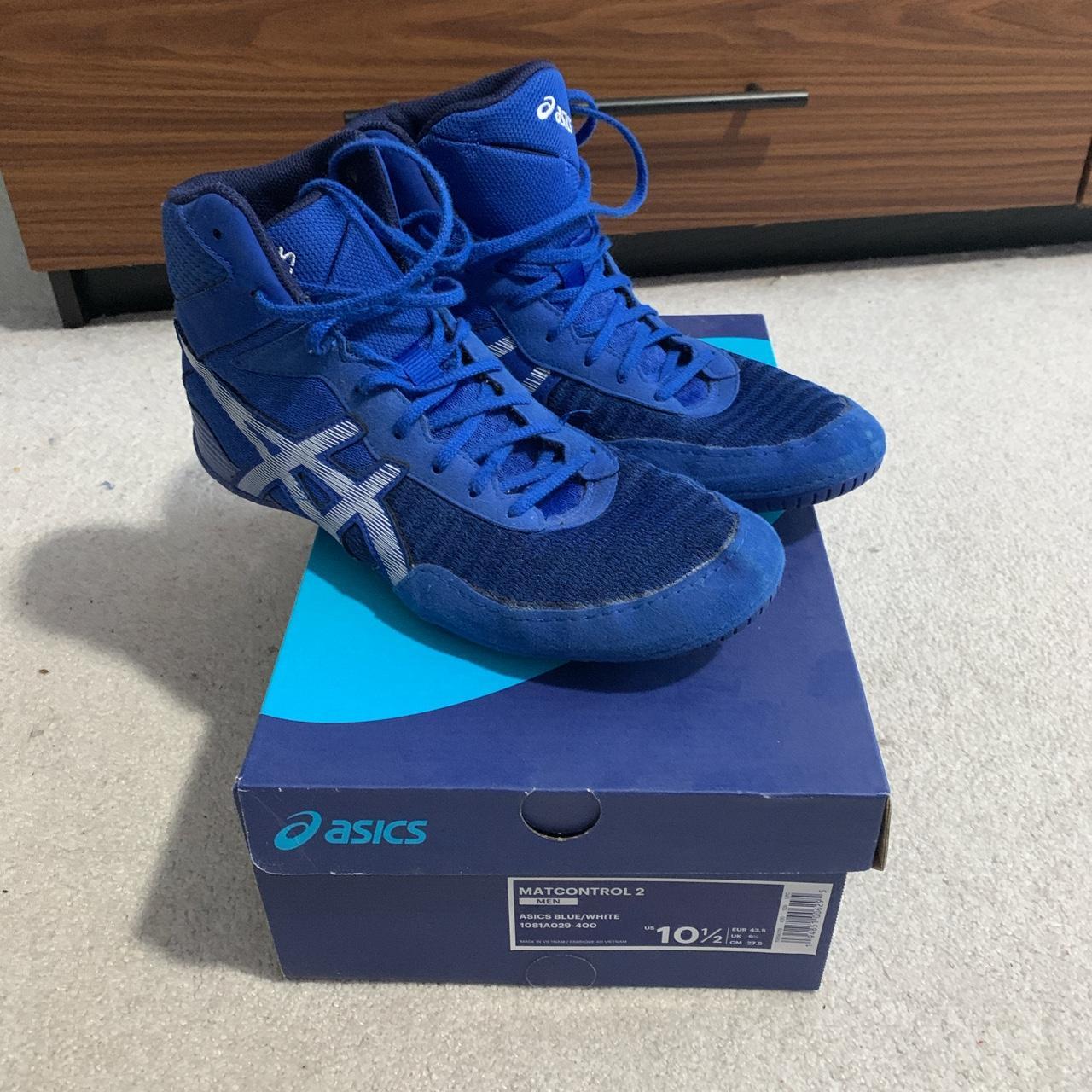 ASICS Matcontrol 2 Wrestling Shoes Size 101/2... Depop