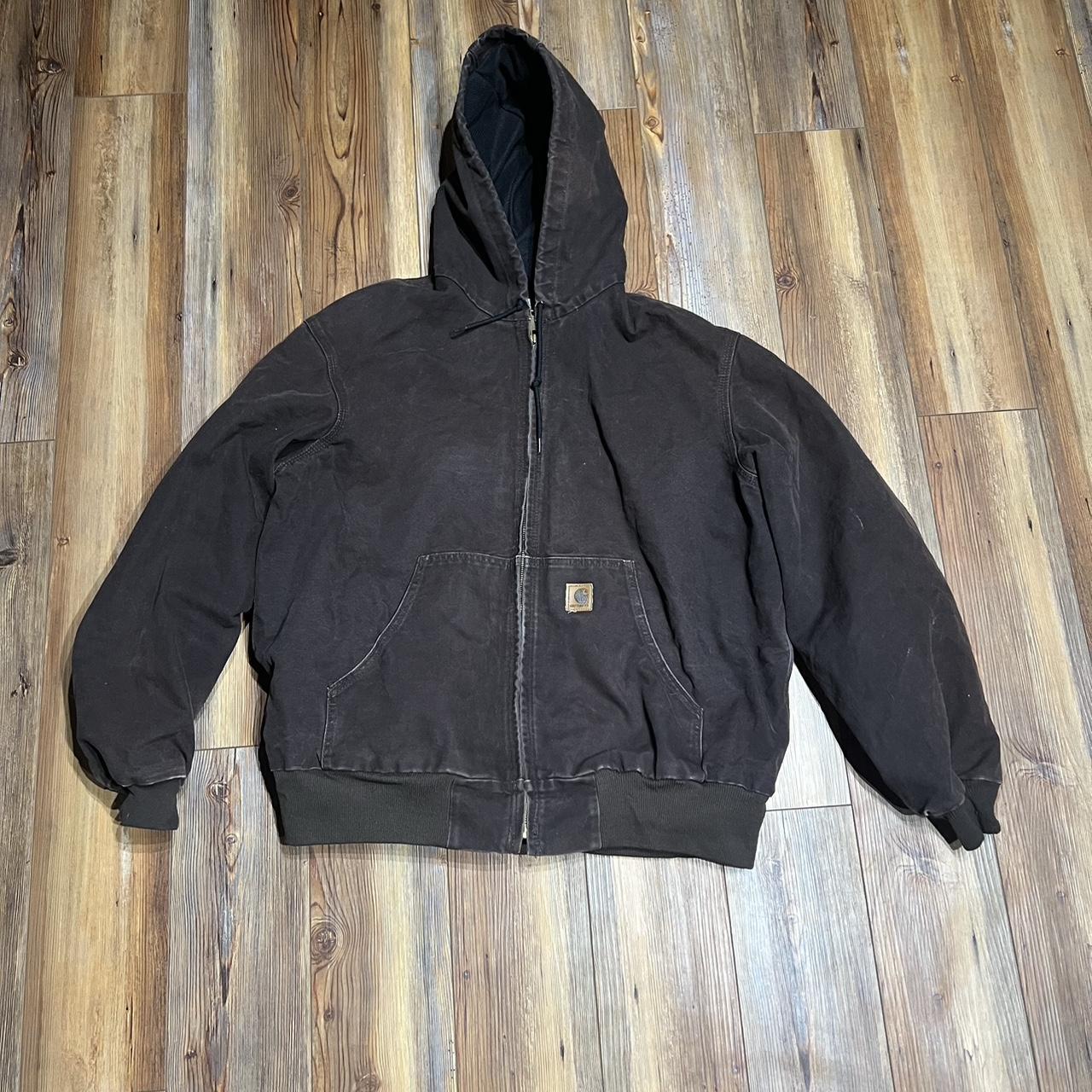 Vintage brown carhartt jacket - Depop