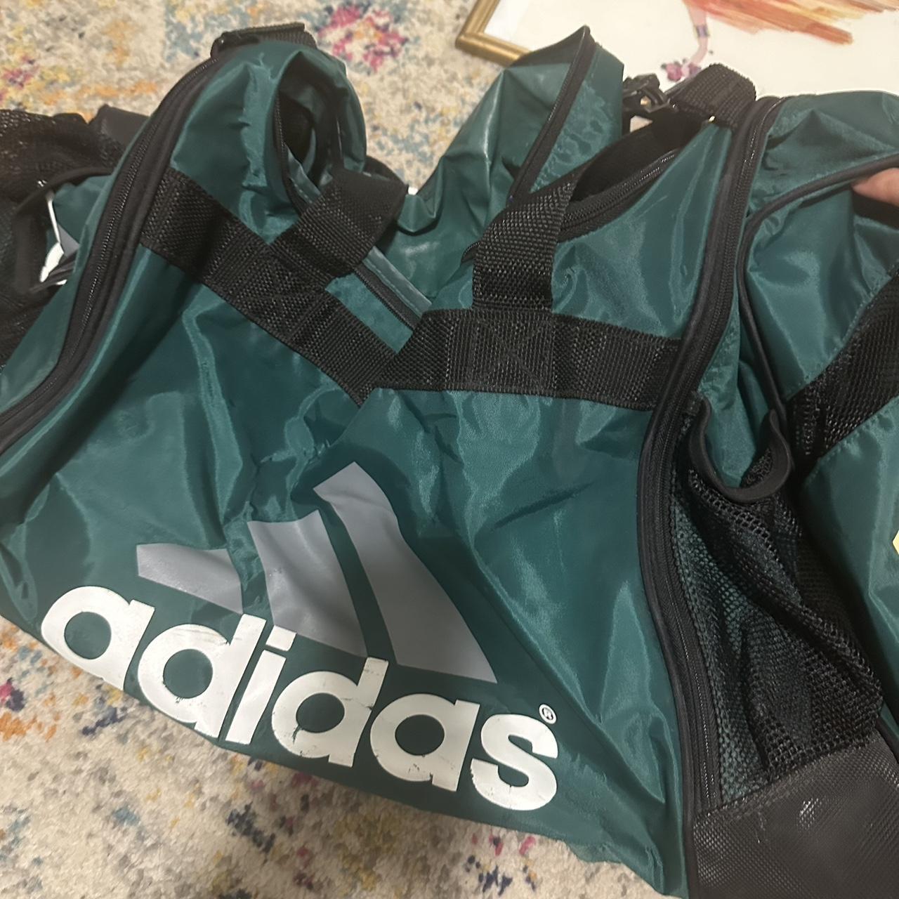 HOT Team Issue Adidas Duffle Bag Green Vintage Adidas Duffle
