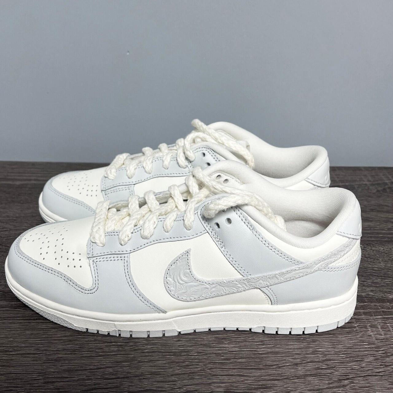 Nike Dunk Low Needlework Sail Aura Women's size US 9... Depop