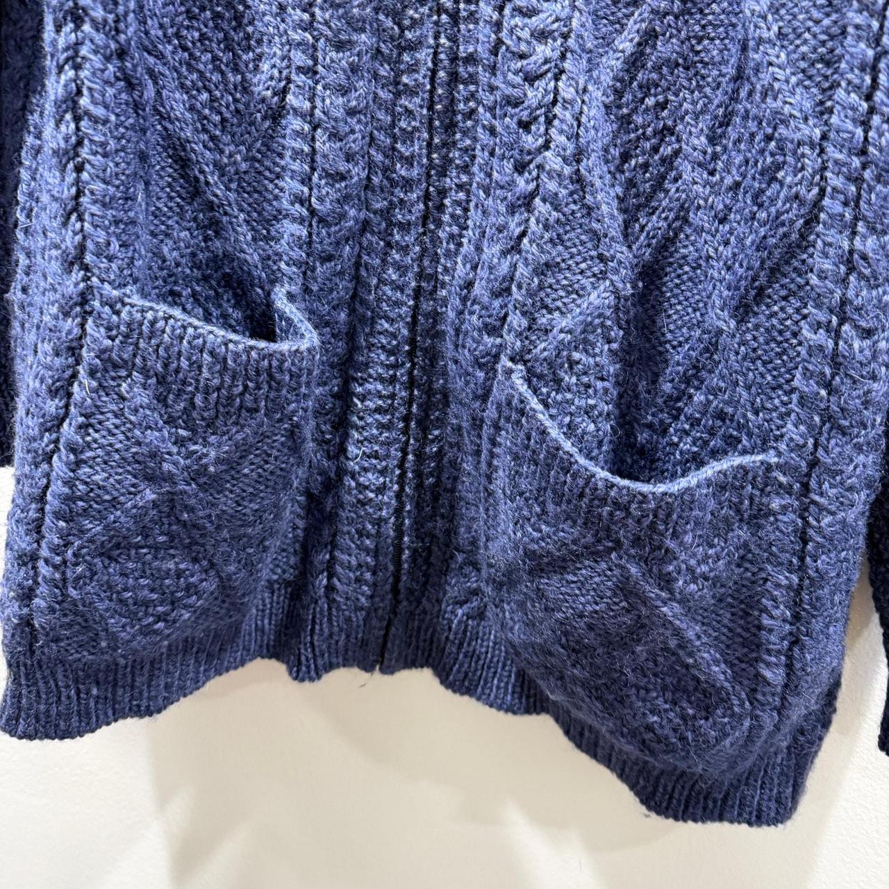 Source Unknown Women's Sweater - Blue - XL – Aran… - image 3