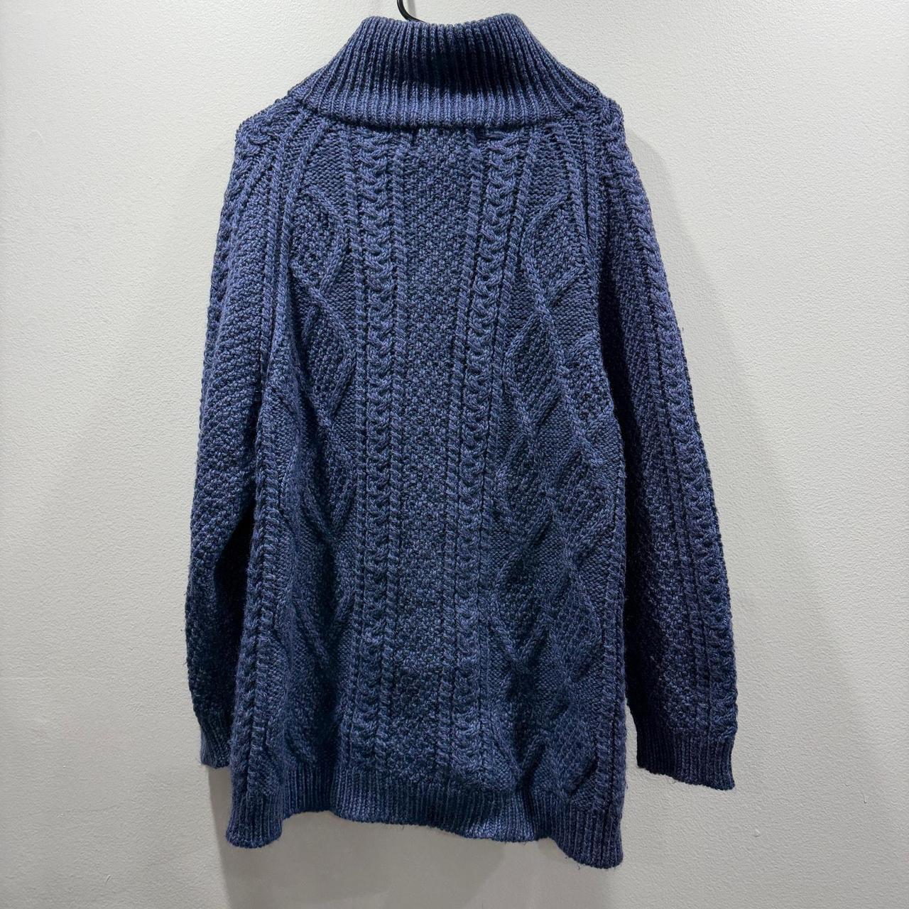 Source Unknown Women's Sweater - Blue - XL – Aran… - image 6