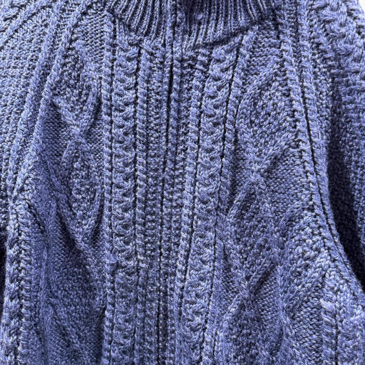 Source Unknown Women's Sweater - Blue - XL – Aran… - image 4
