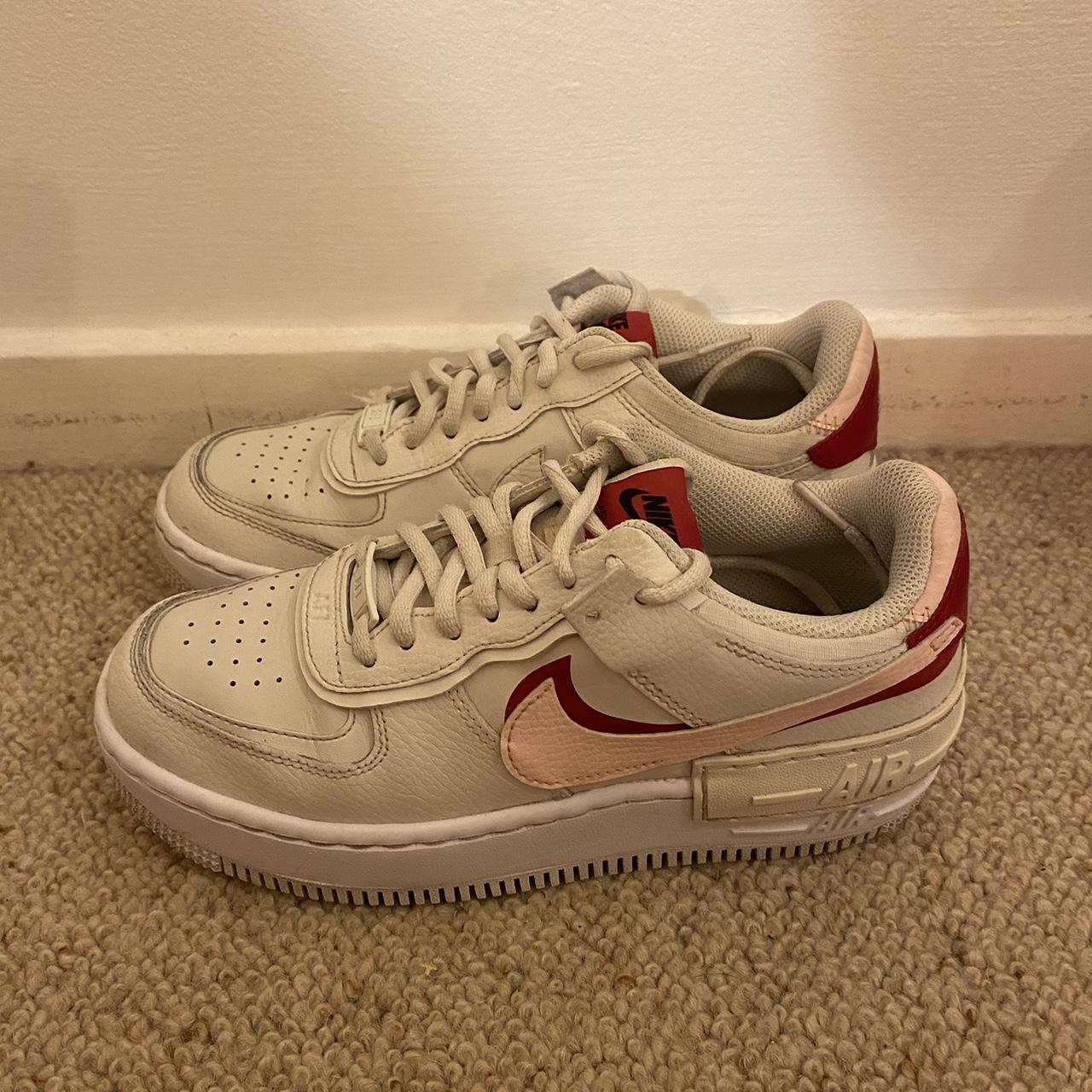 Air Force 1 Shadow Phantom Echo Pink sneakers. Depop