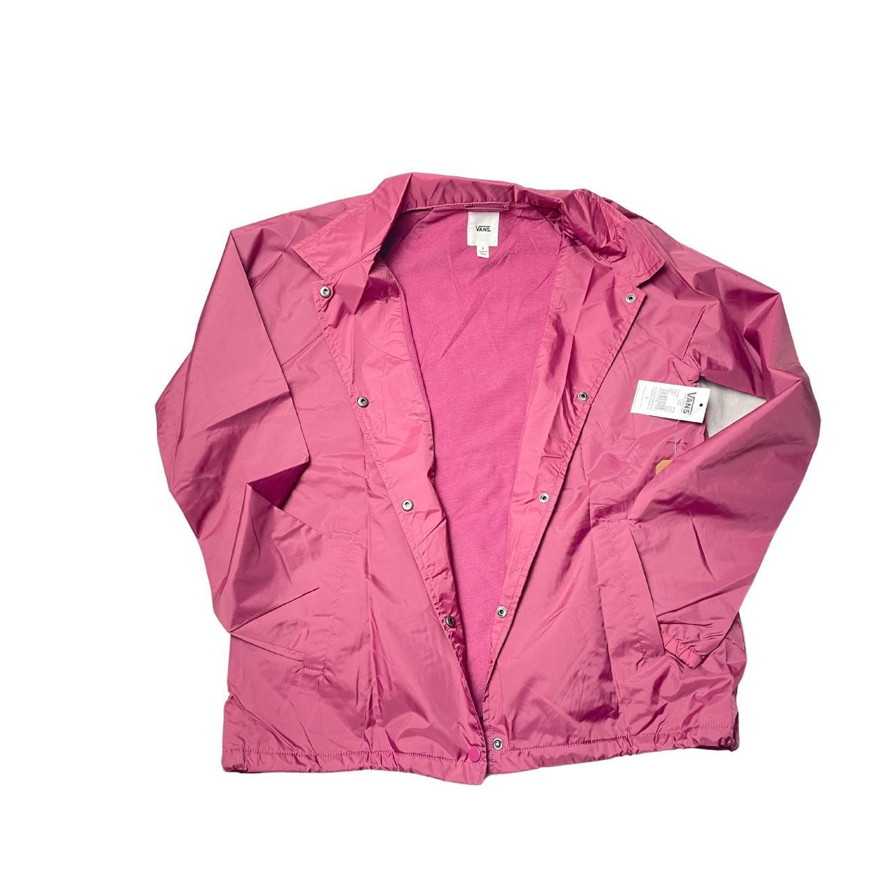 Vans windbreaker on sale mens Pink