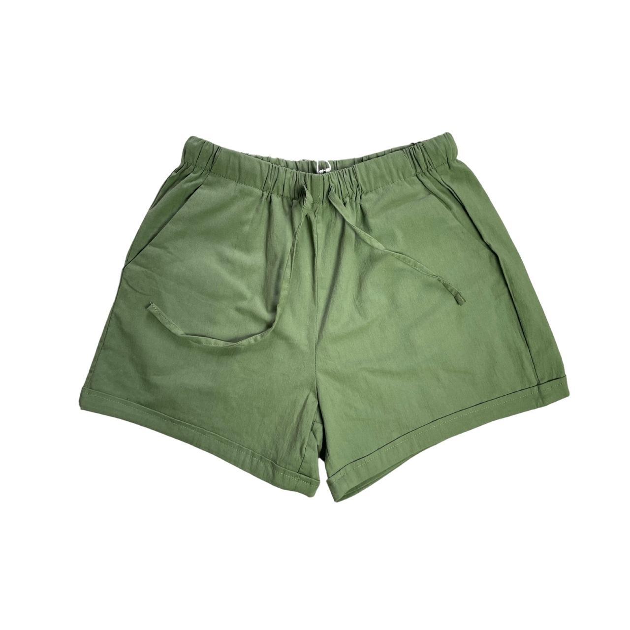 Khaki Green Shorts Hot Pants High Waisted New Depop