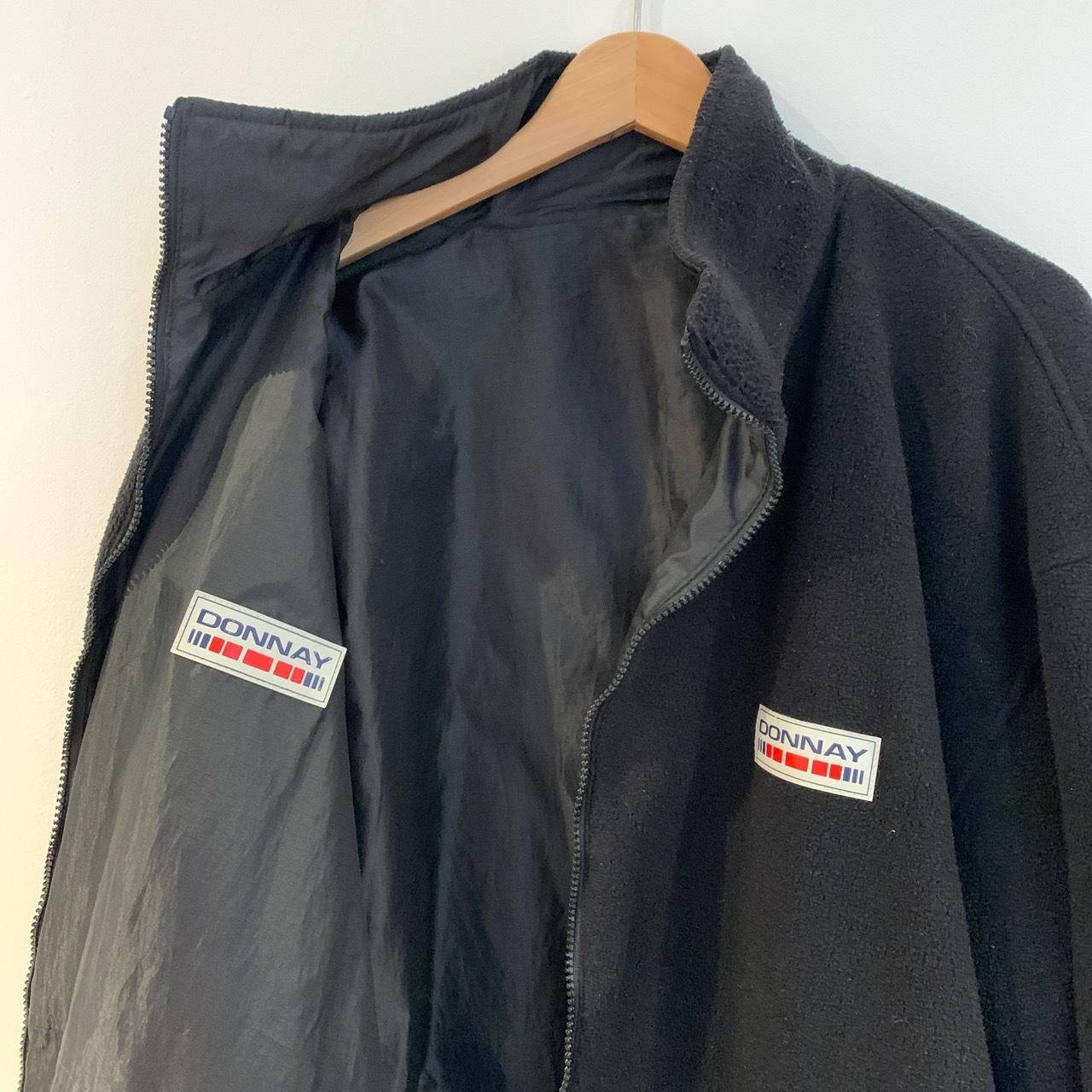 Reversible Black Sports Jacket / Coat Donnay... - Depop