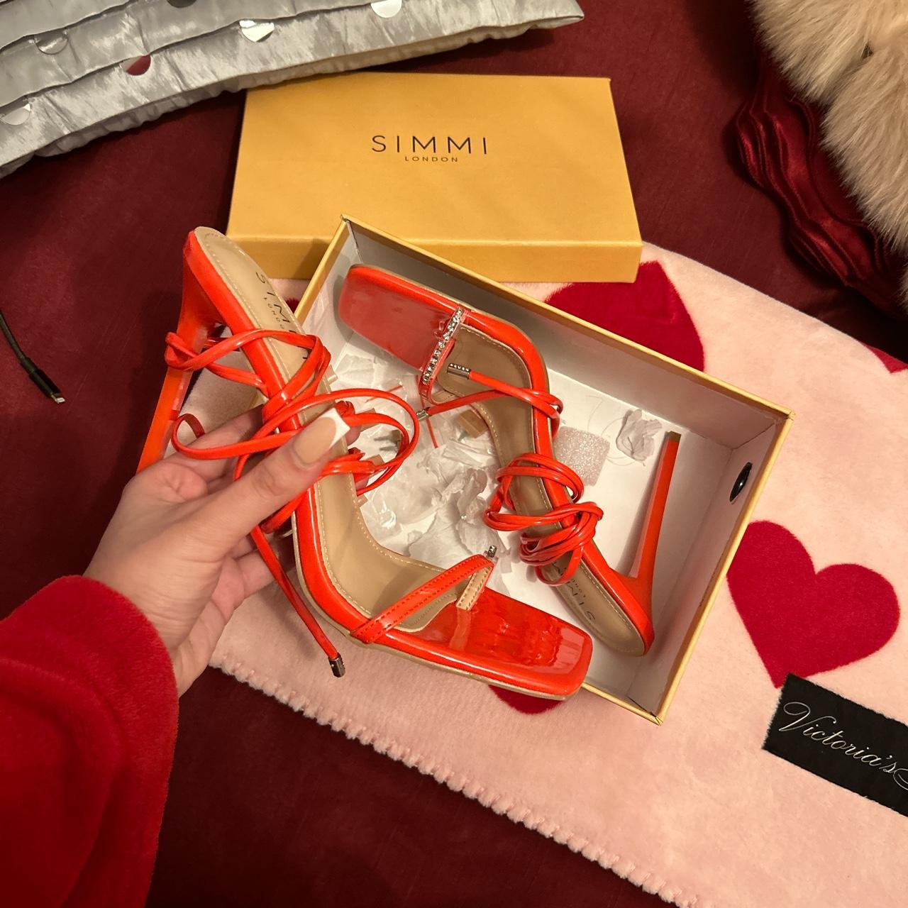 simmi diamante heels