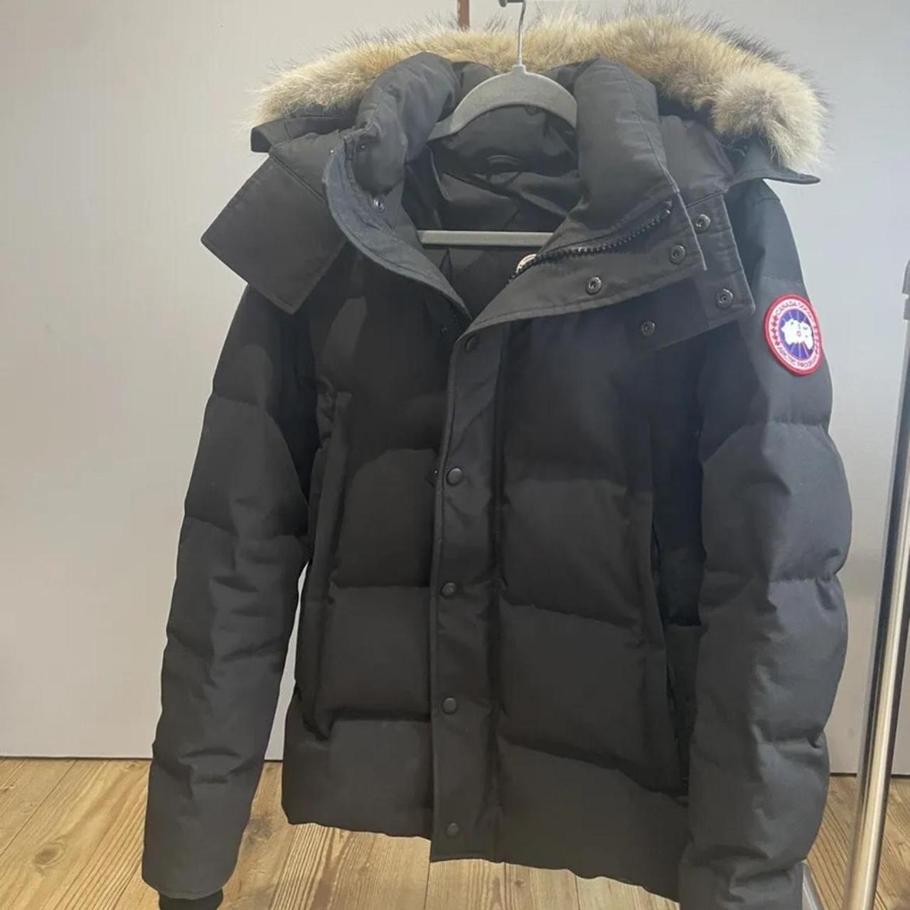 Canada Goose Wyndham coat , 100% auth comes with... - Depop