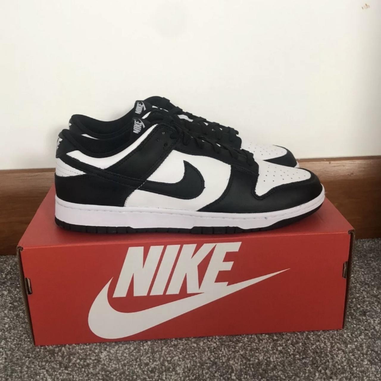 Nike Dunk Low Panda || Authentic || Message before... - Depop