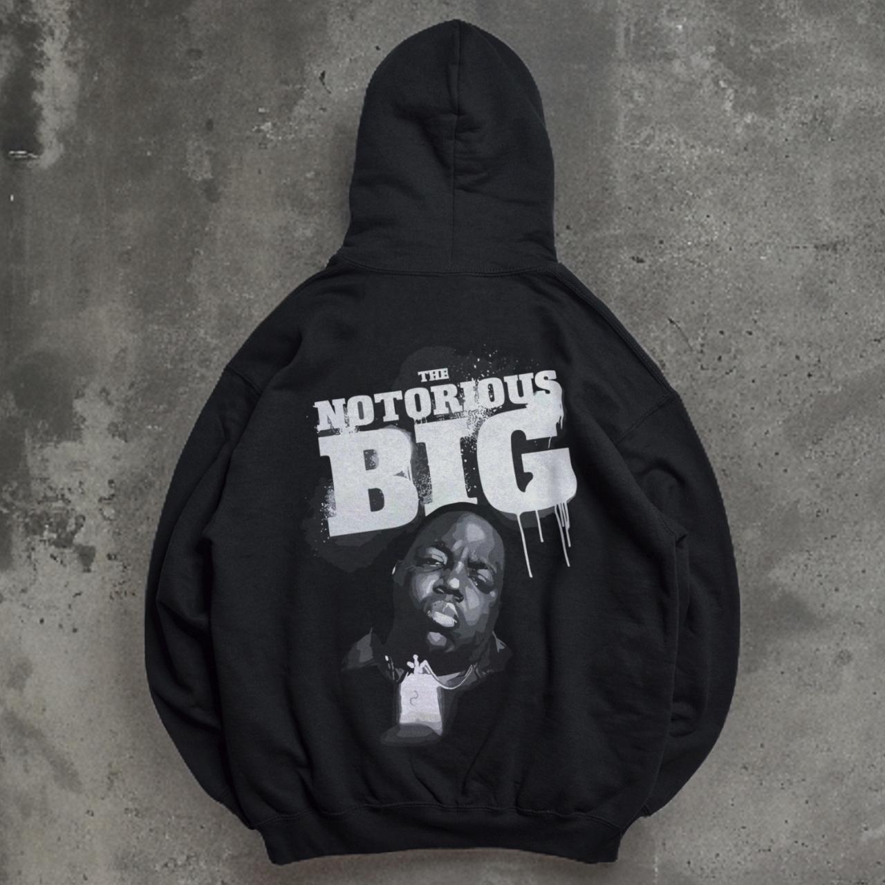 Notorious big clearance hoodie h&m