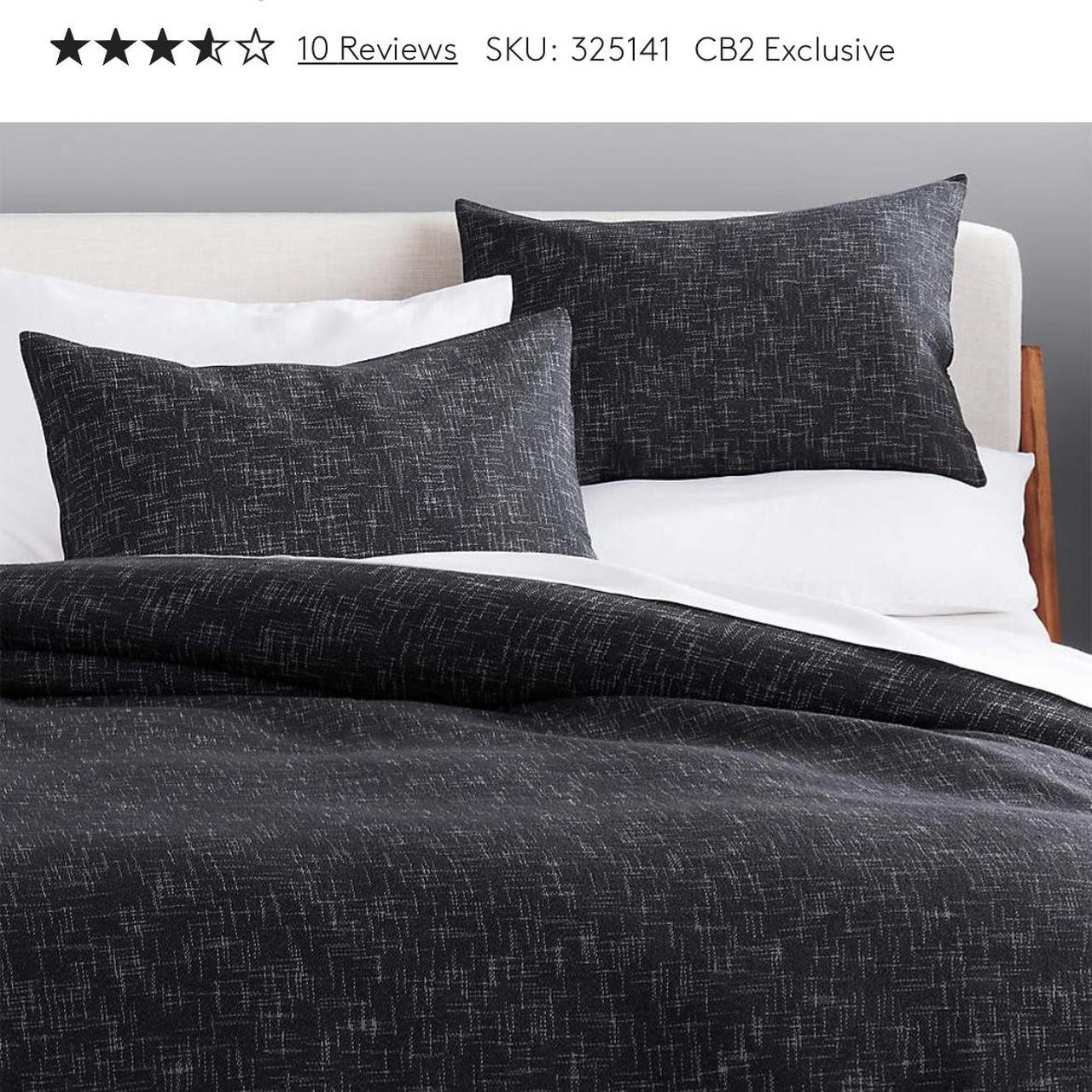 Cb2 on sale duvet cover