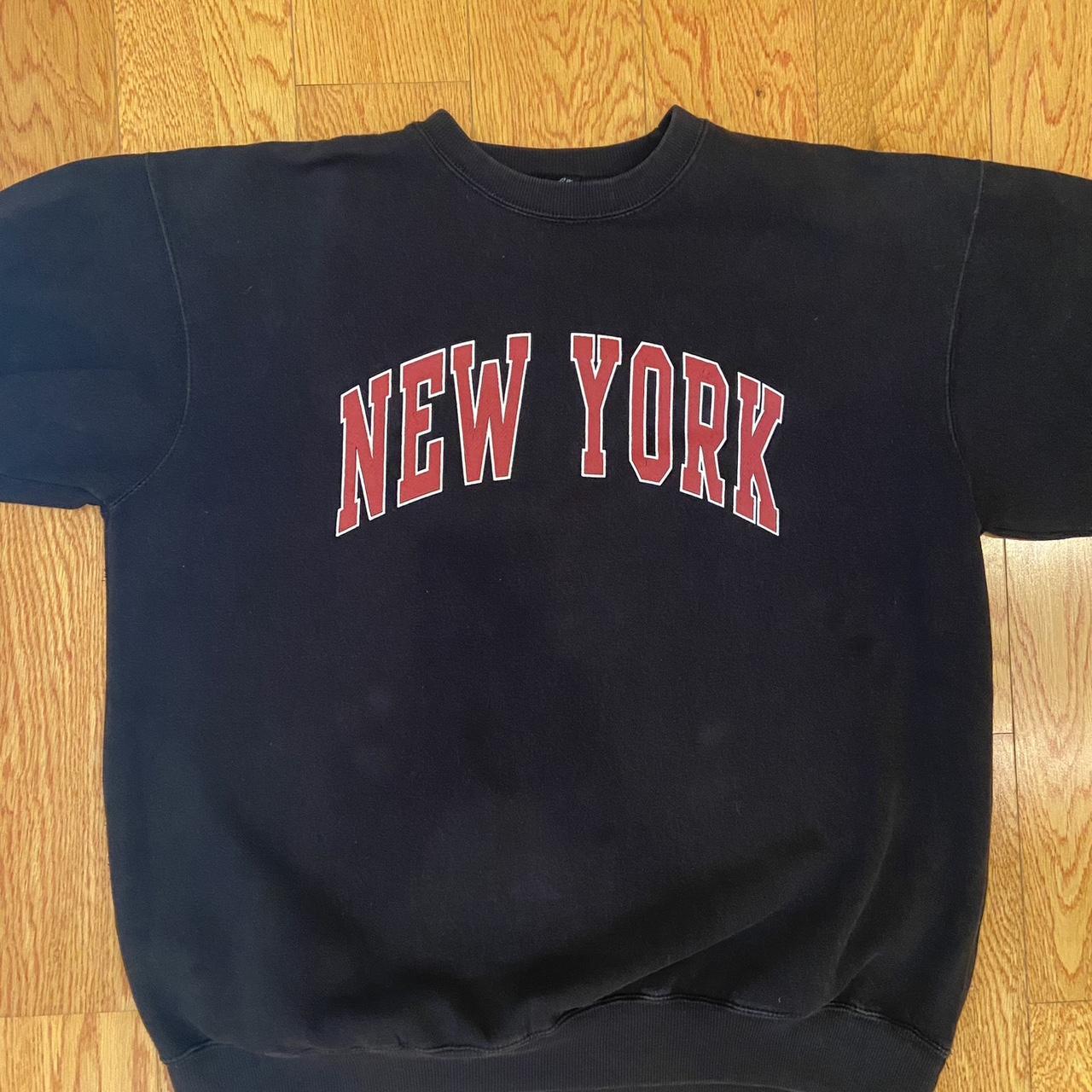 Brandy Melville | John Galt NEW YORK CREW Oversized... - Depop