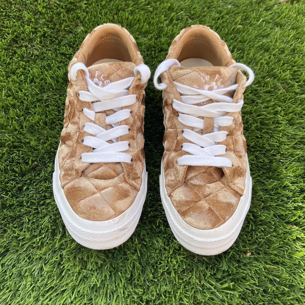 Converse Golf Le Fleur One Star Quilted Velvet. Depop