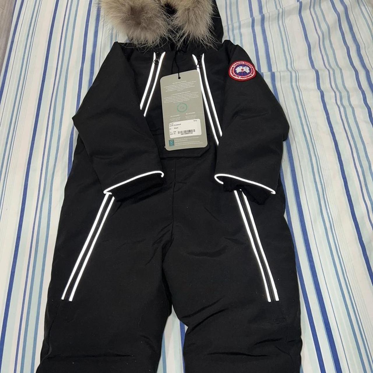 Infant Canada goose lamb snowsuit size 1218 months Depop