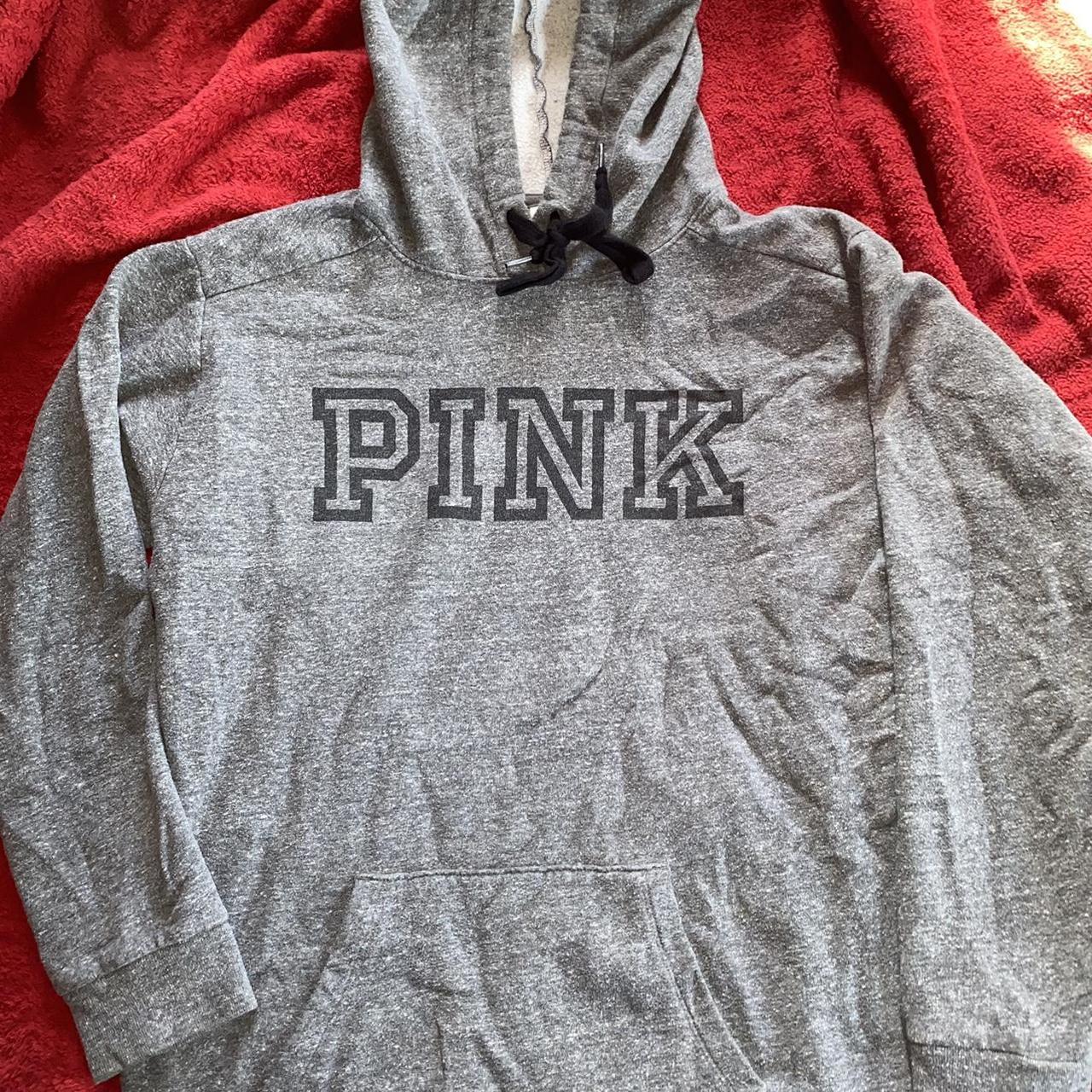 Victoria secret hot sale pink red hoodie