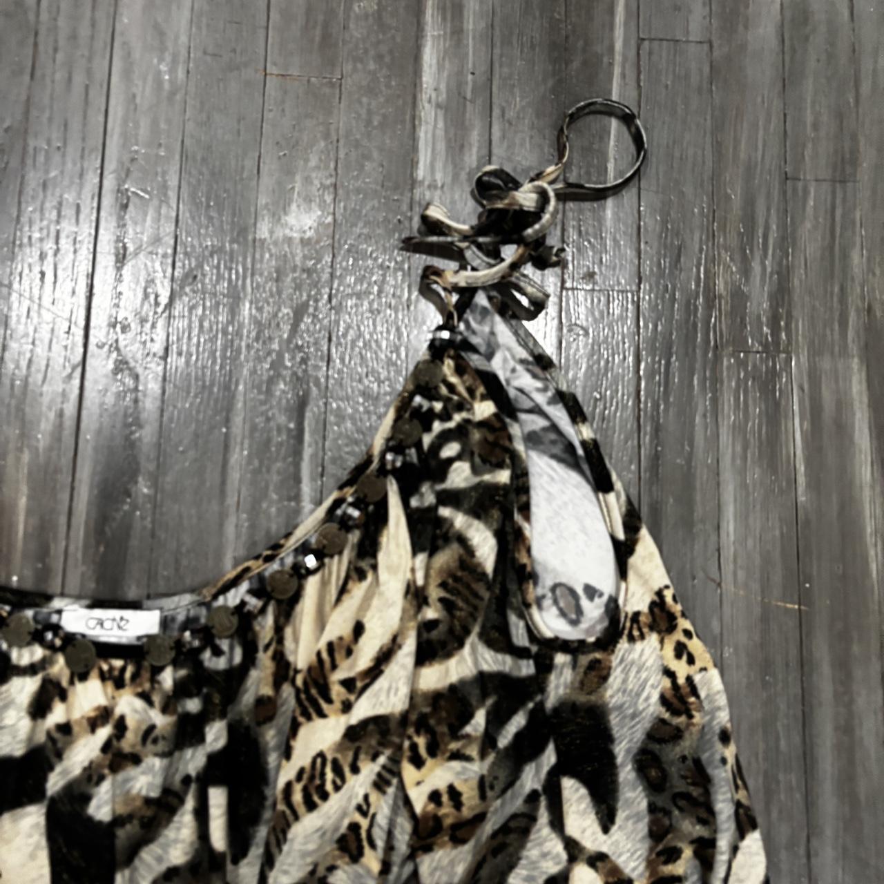 Cache Women's Blouse - Multi/Brown - M – Cache An… - image 3