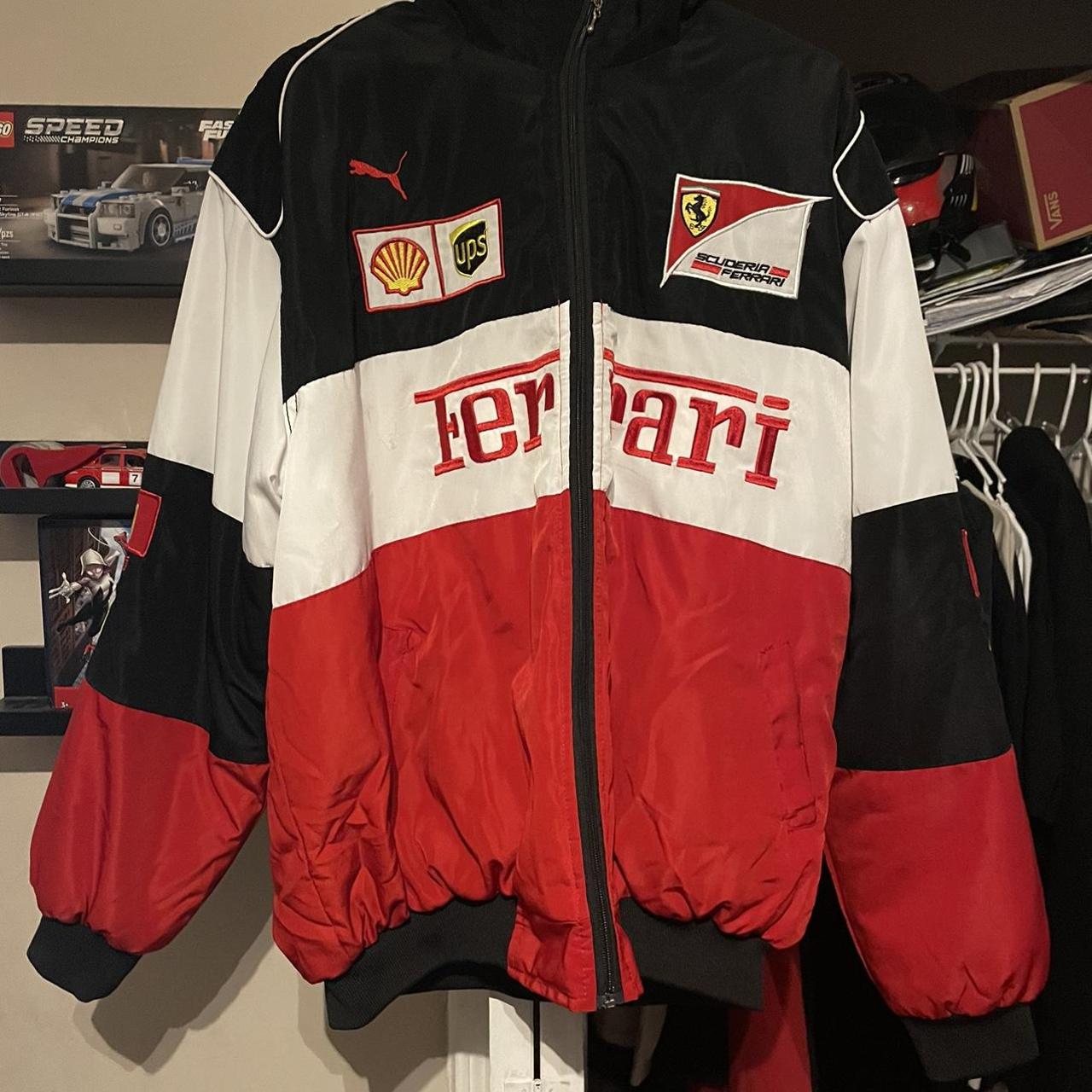 FERRARI VINTAGE RACKING JACKET SHIPPED SAME OR... - Depop