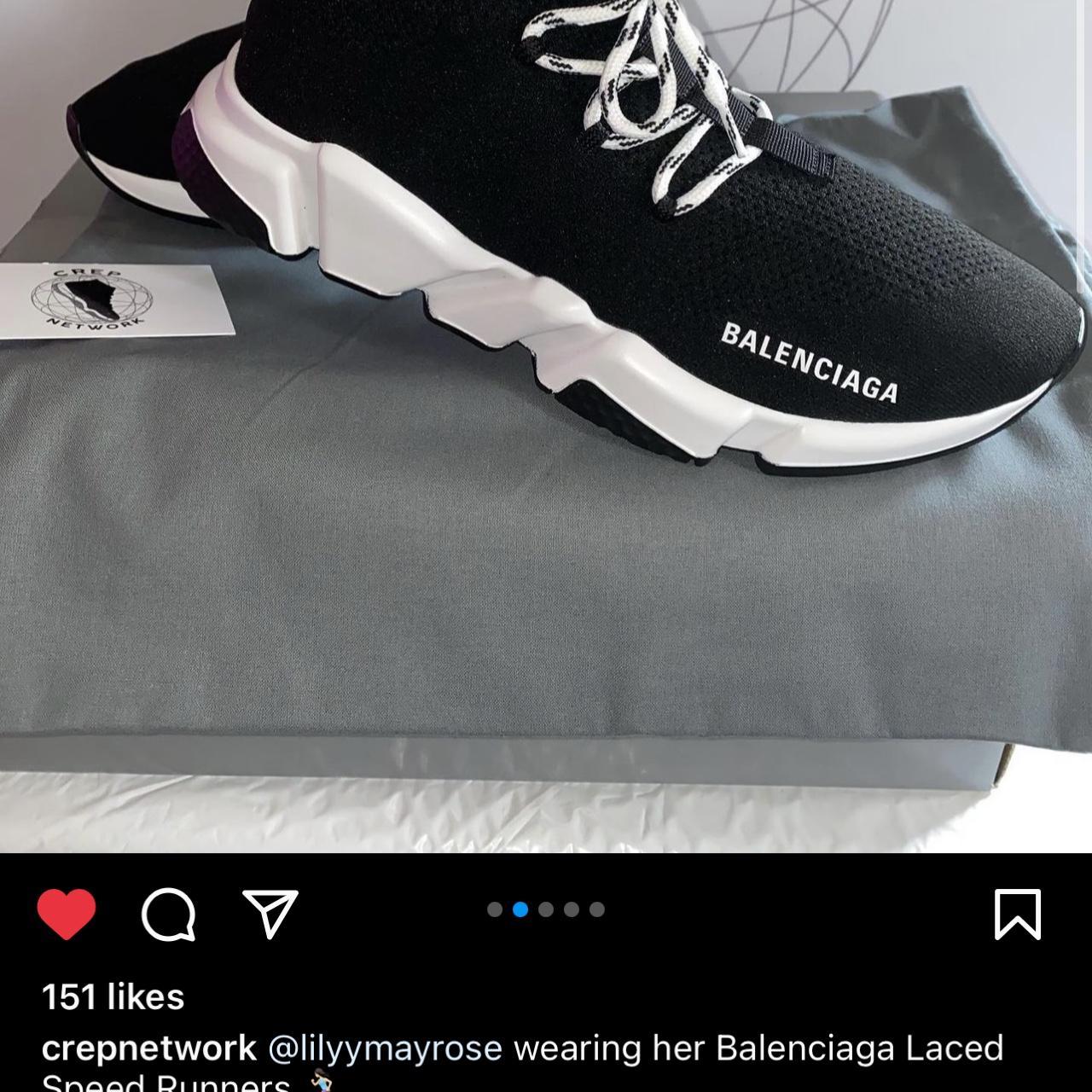 Womens balenciaga speed clearance runners