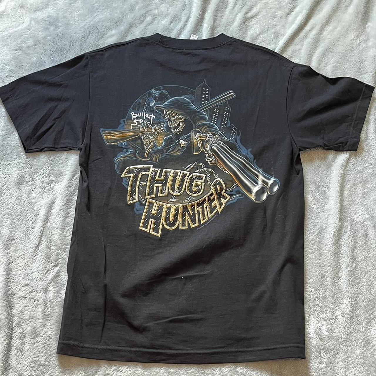 Bullet 50 Thug Hunter T-Shirt Size: Medium No... - Depop