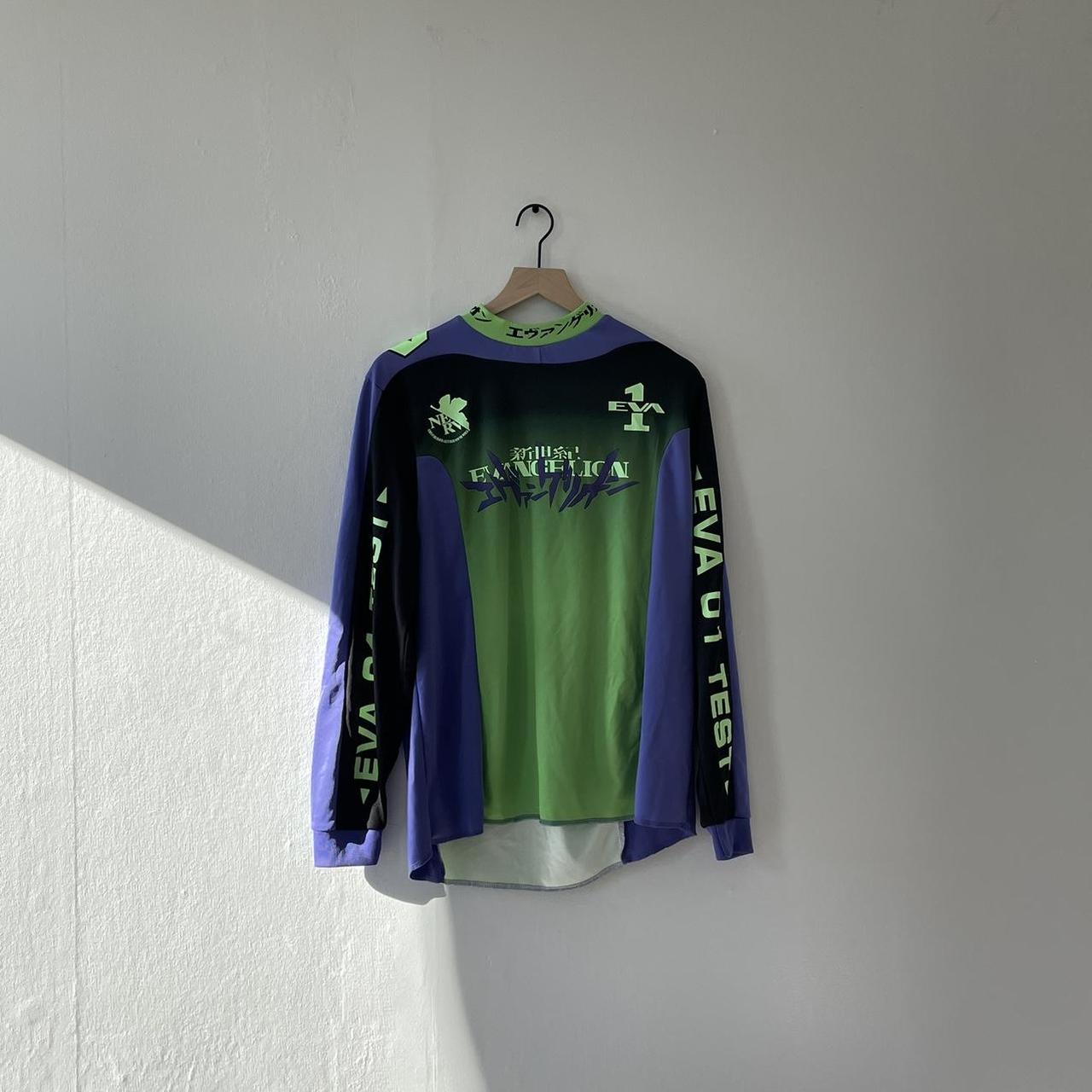 Evangelion box lunch long sleeve soccer jersey Depop