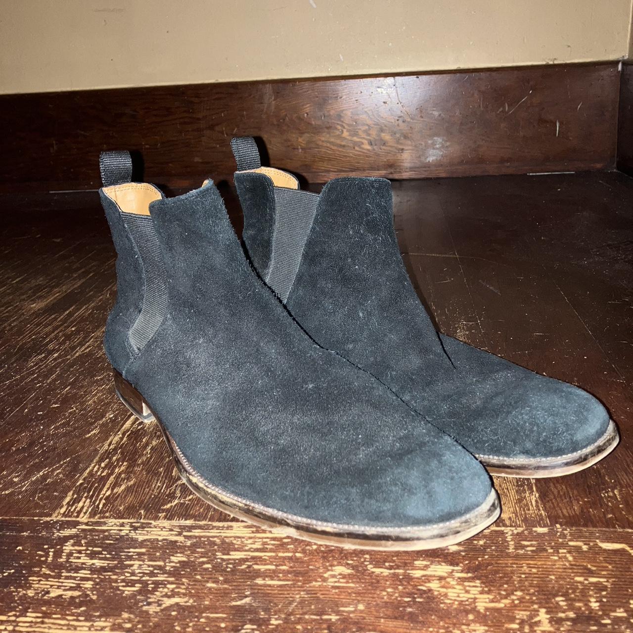 ALDO suede / leather black Bishops , lightly worn... - Depop