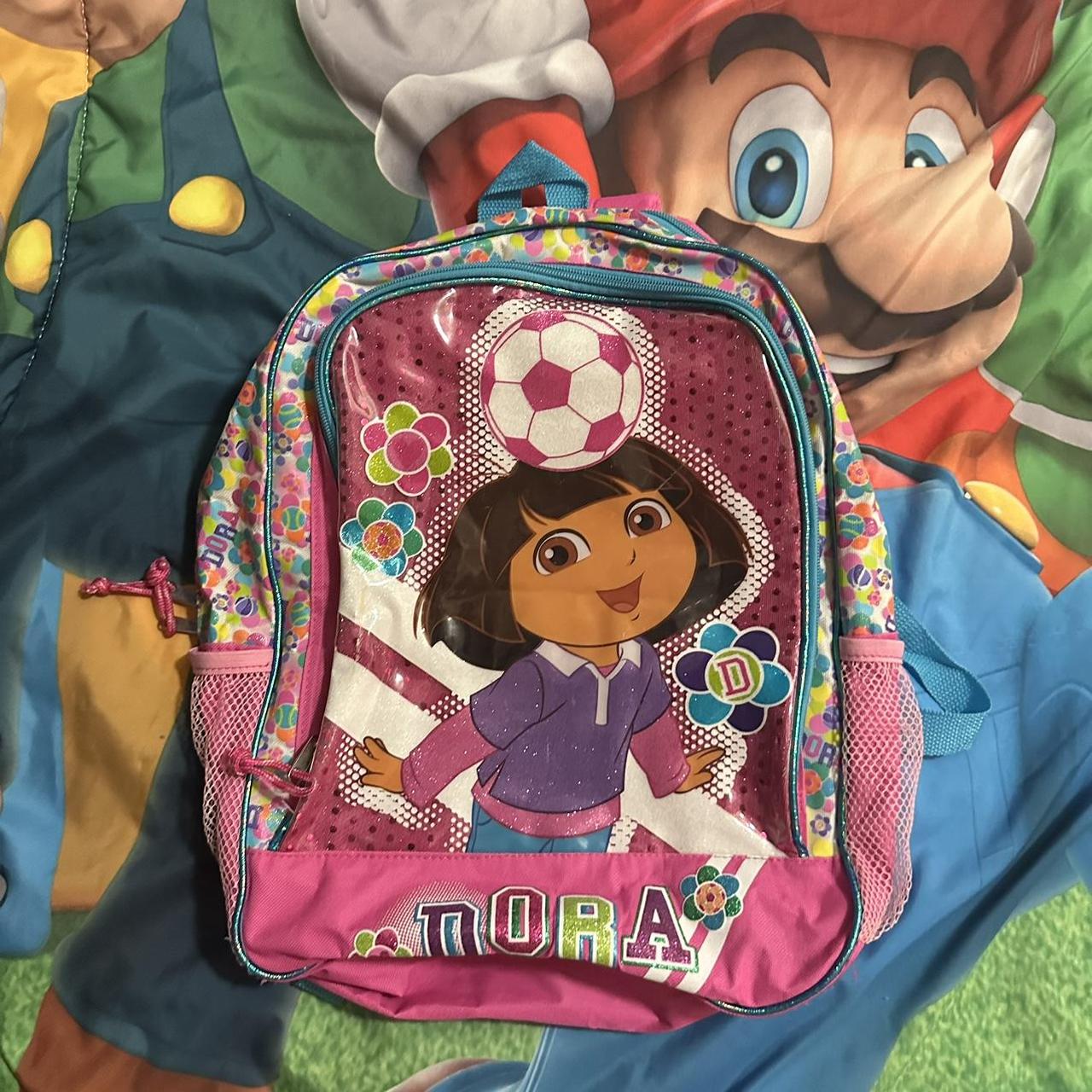 Dora the Explorer school backpack Bought this as a... - Depop