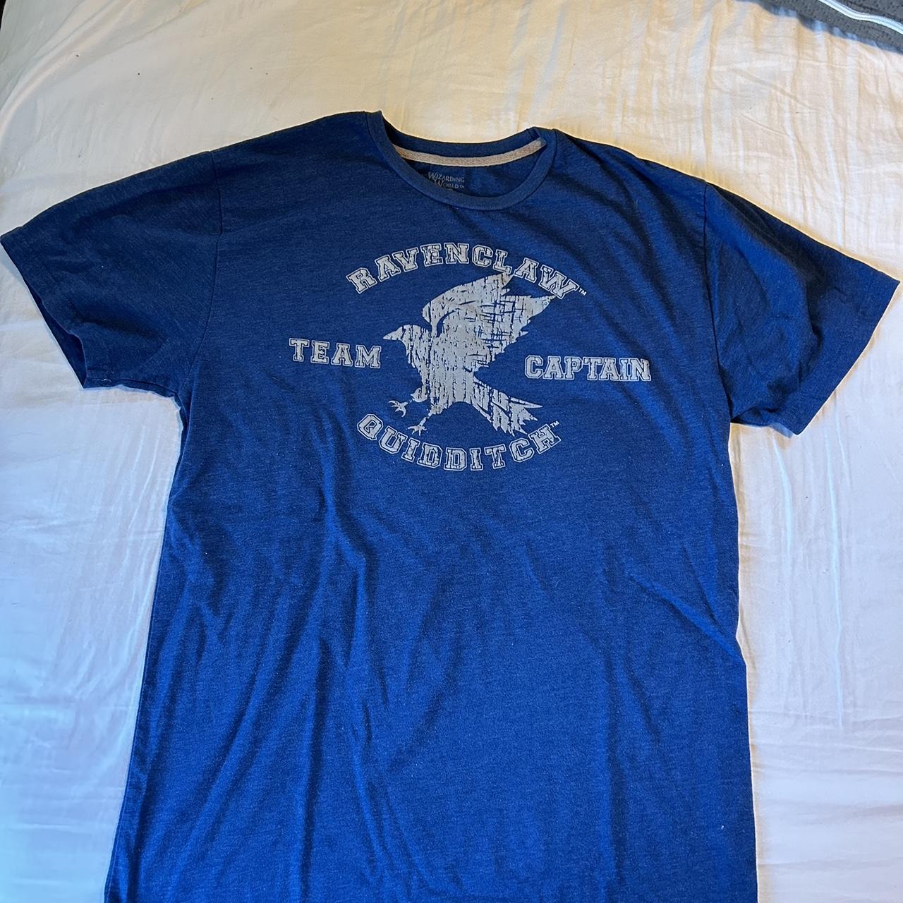 Harry Potter Ravenclaw Quidditch Blue Tshirt.... Depop