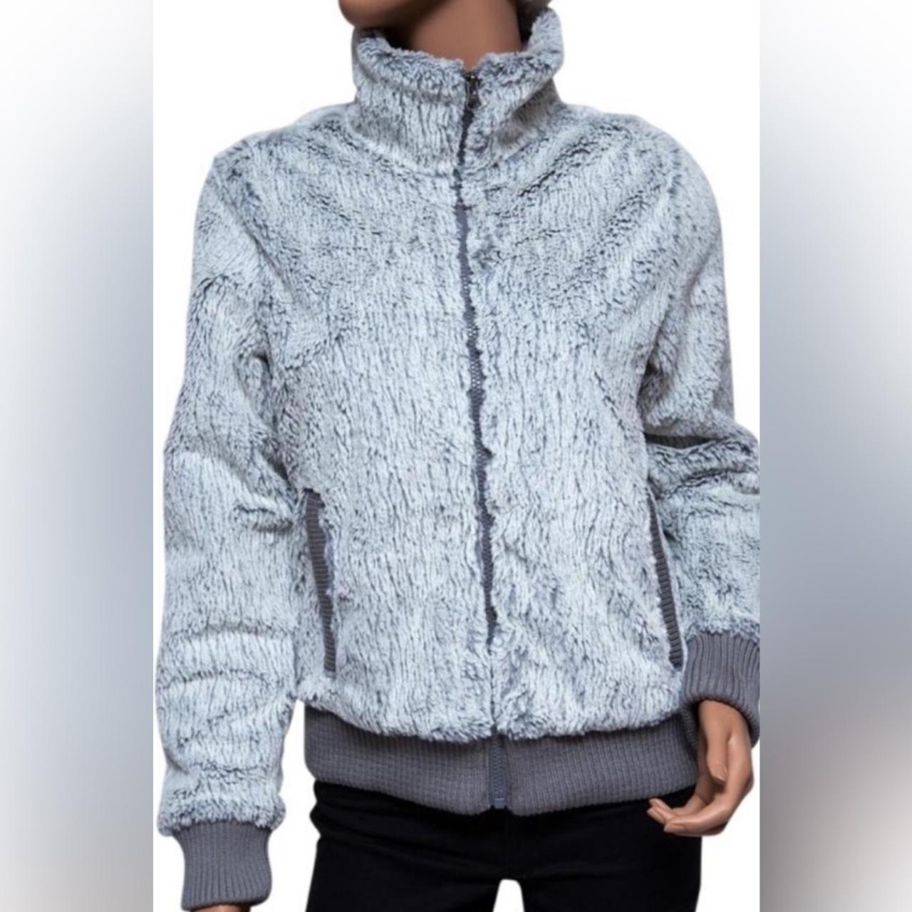 Grey fuzzy patagonia best sale