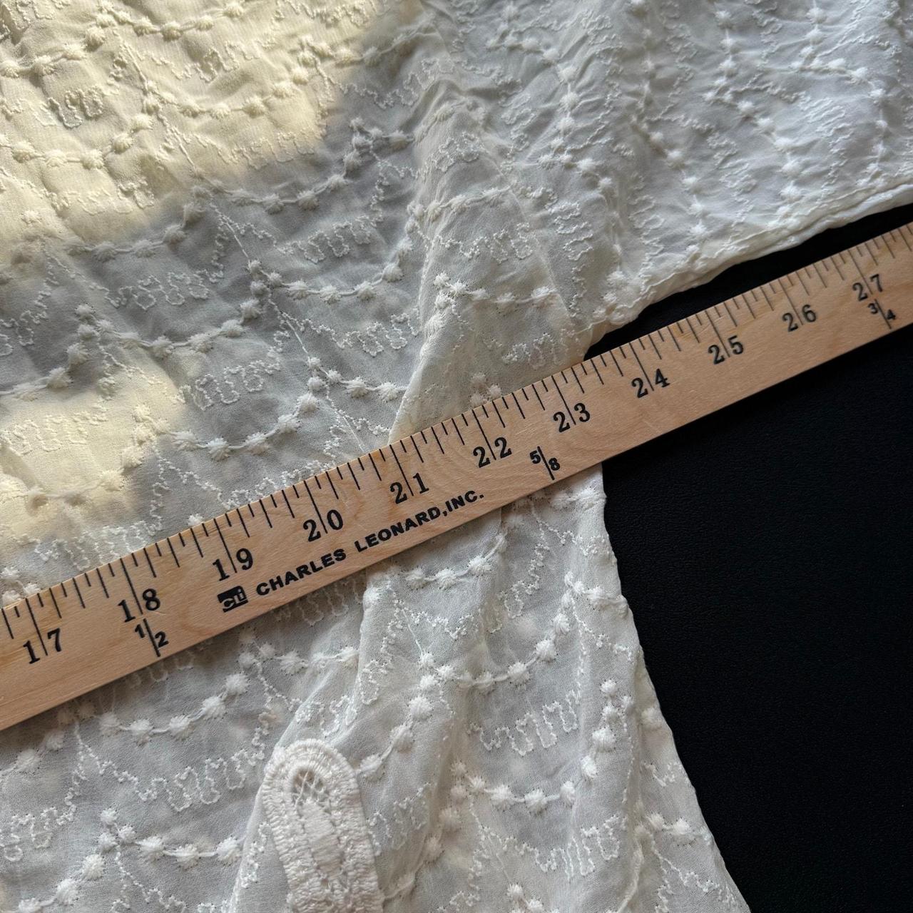 Source Unknown Women's Top - Cream - XS – Boho Vi… - image 4