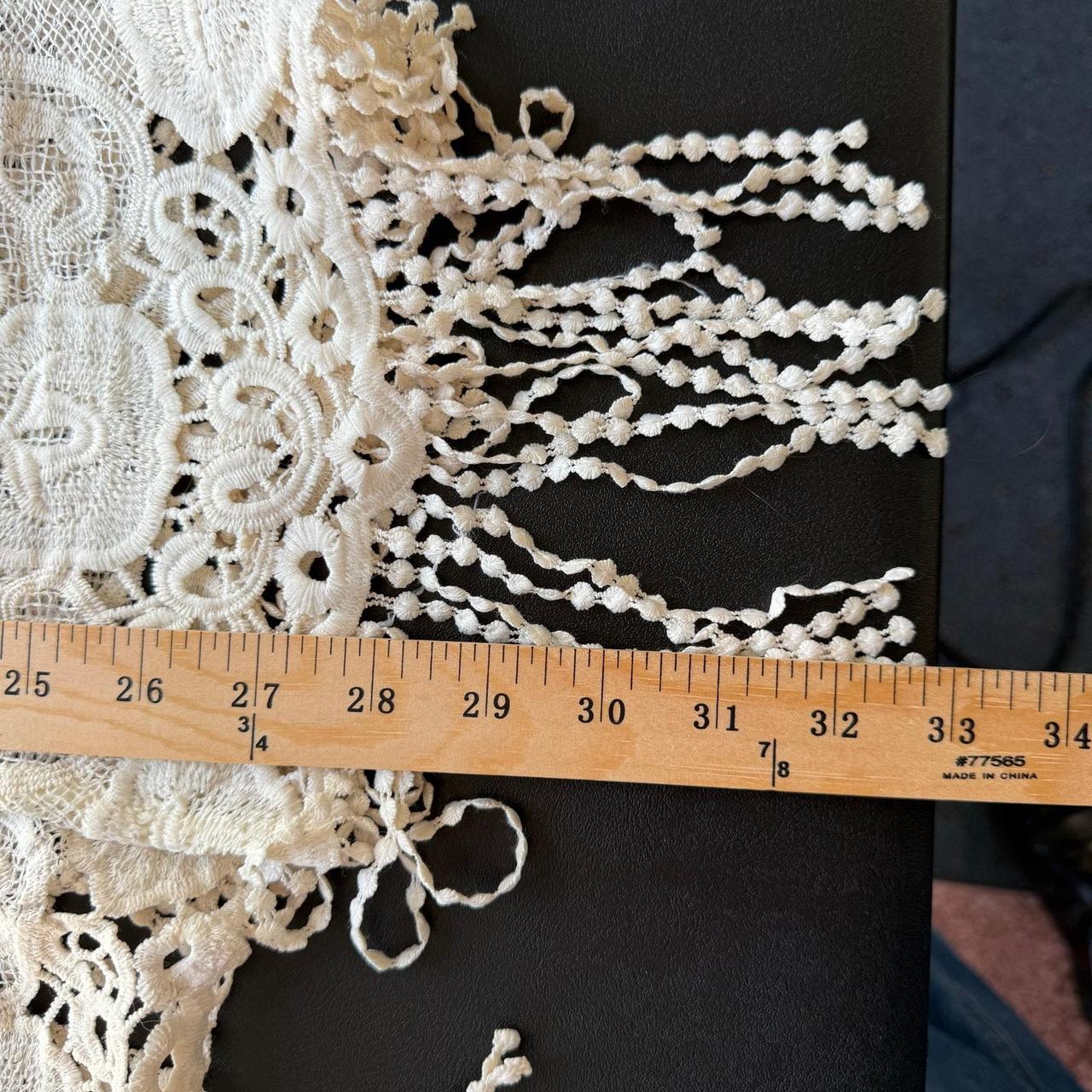 Source Unknown Women's Top - Cream - XS – Boho Vi… - image 5