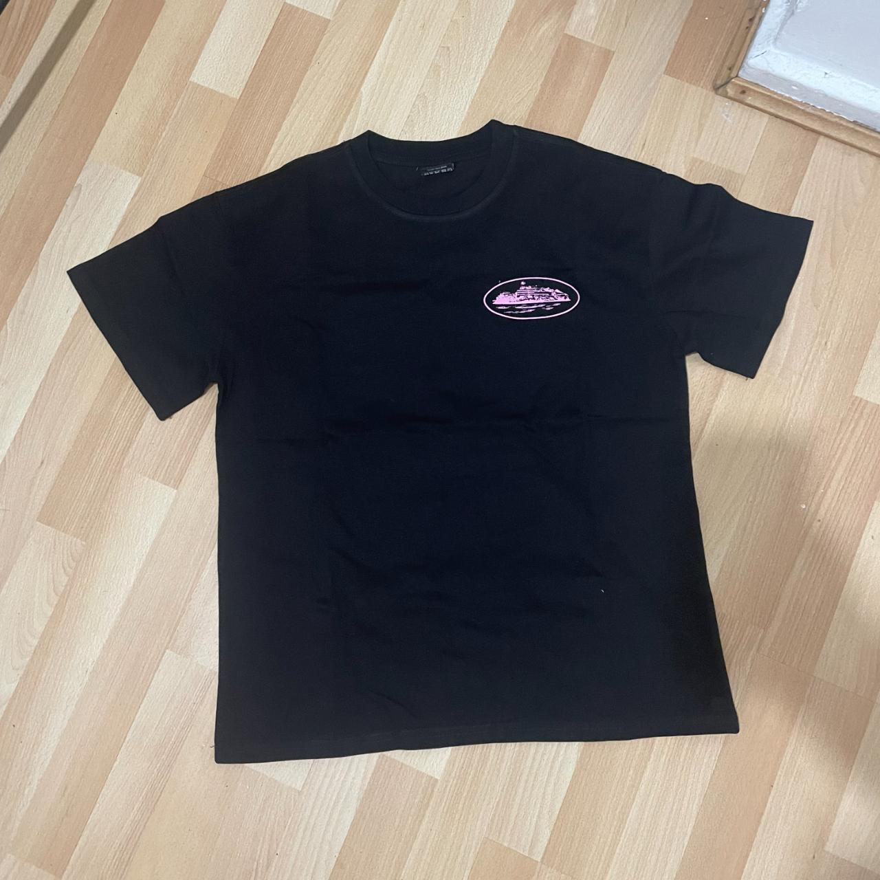 Corteiz t-shirt black and purple - Depop