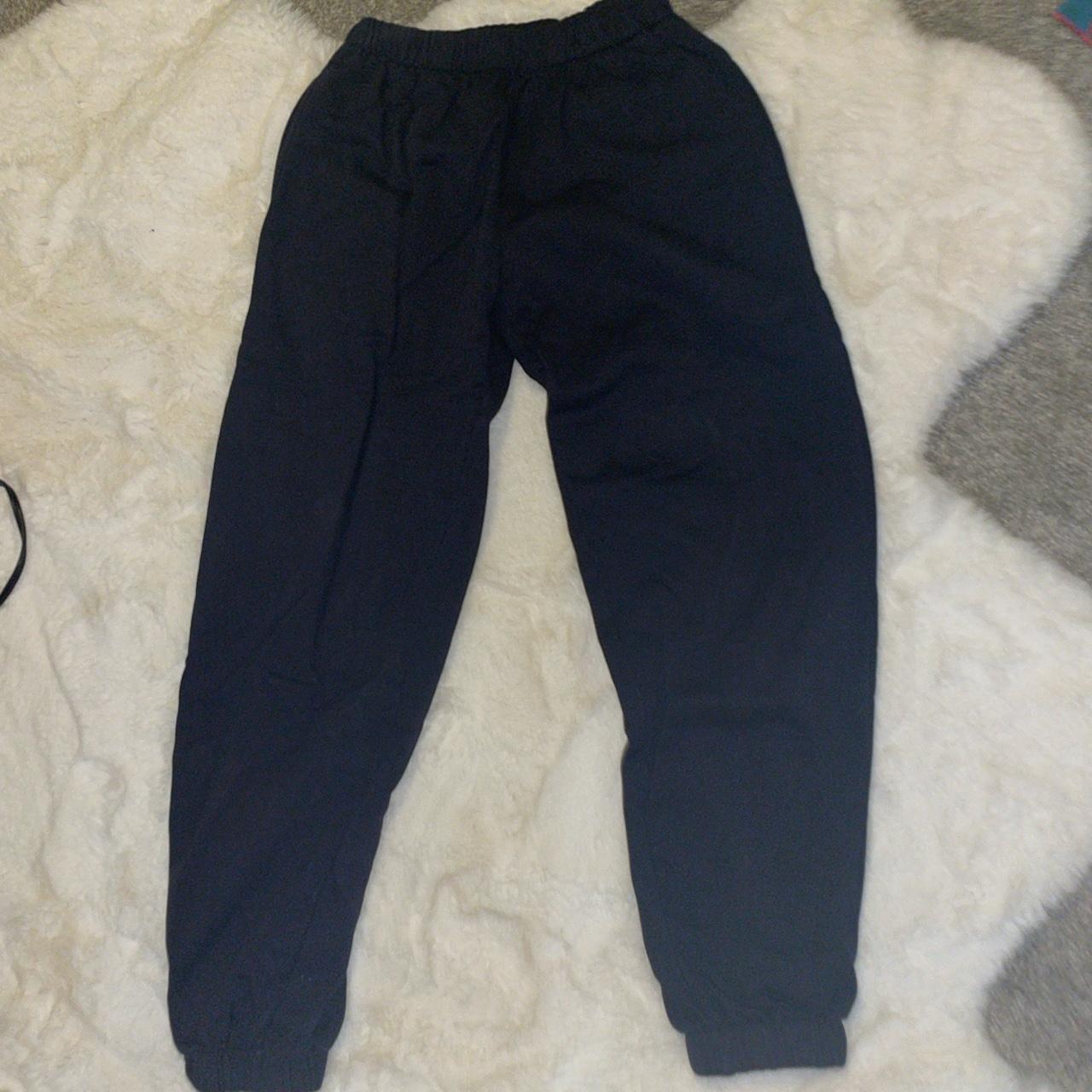 Navy blue Brandy sweats never worn send offers - Depop