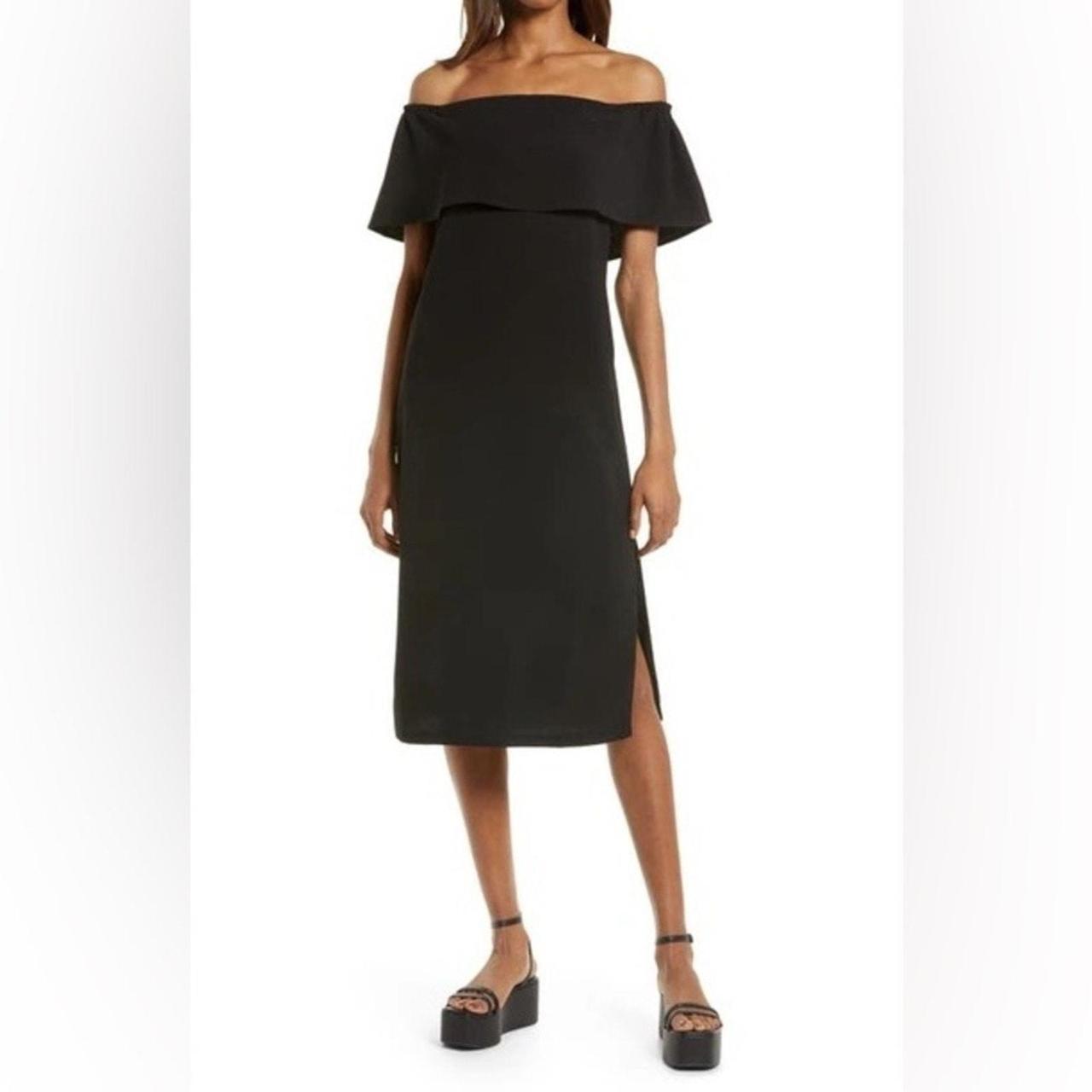 Charles henry tiered ruffle sleeve dress best sale