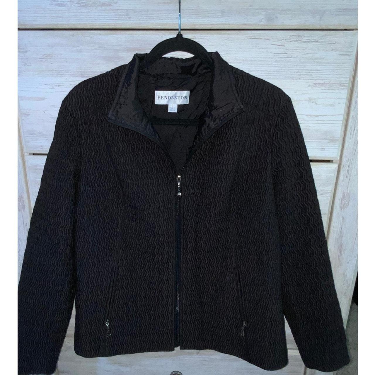 Pendleton Women's Jacket - Black - L – Elevate yo… - image 2