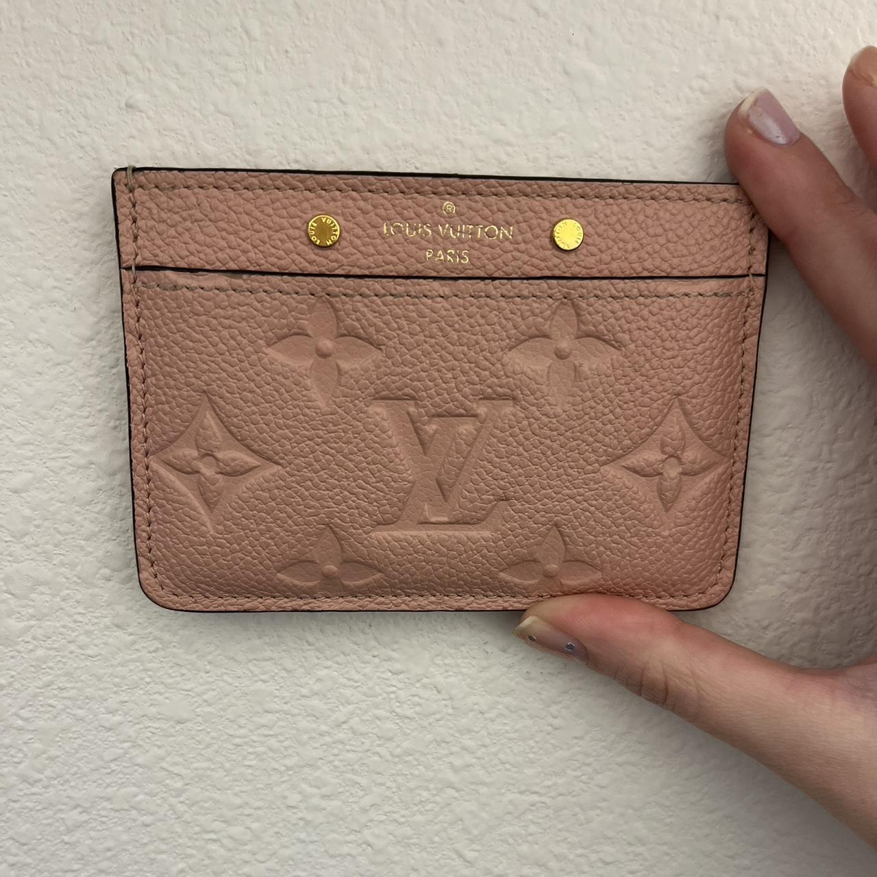 Louis Vuitton card holder. Bought 2 years ago so I - Depop