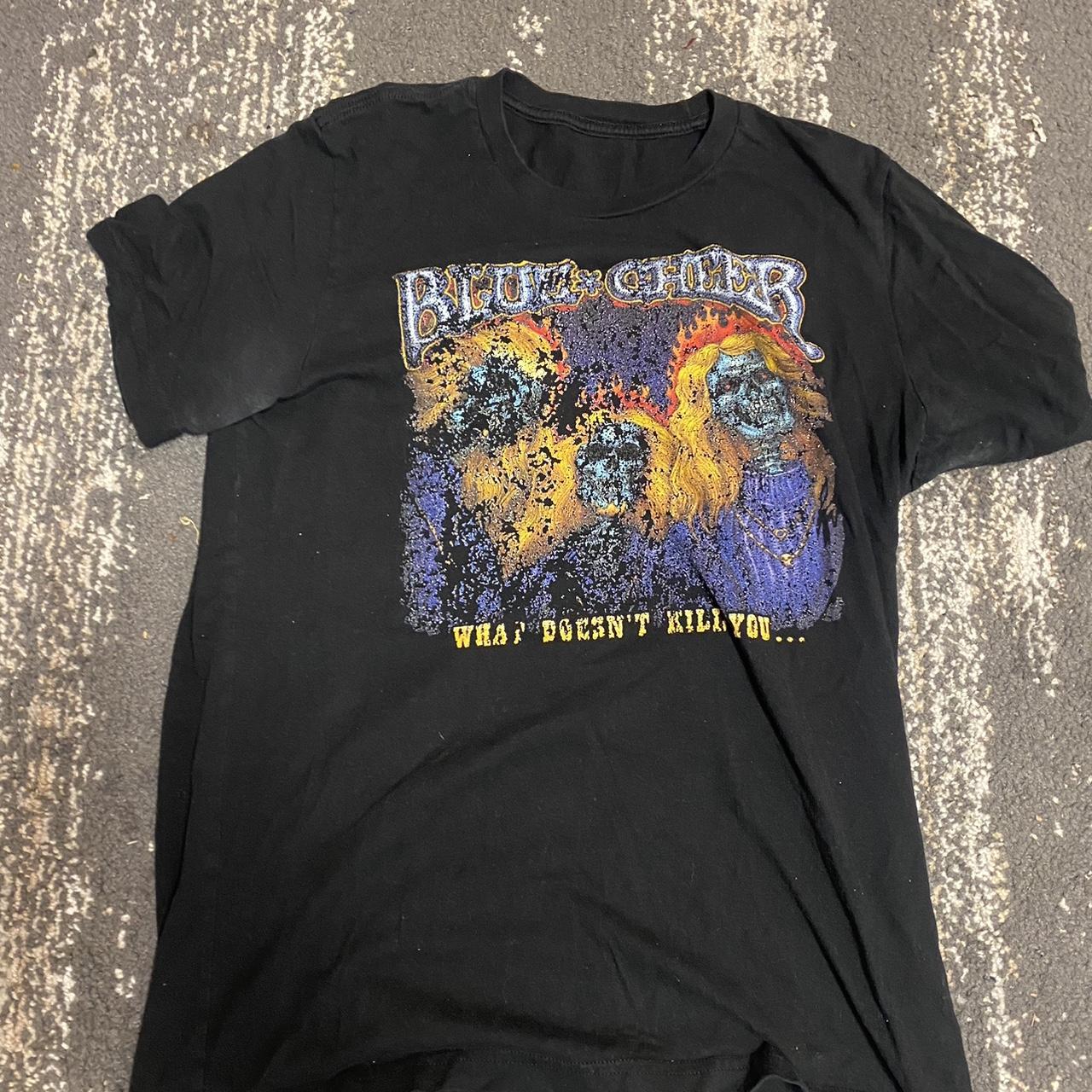 distressed Blue Cheer band t shirt - Depop